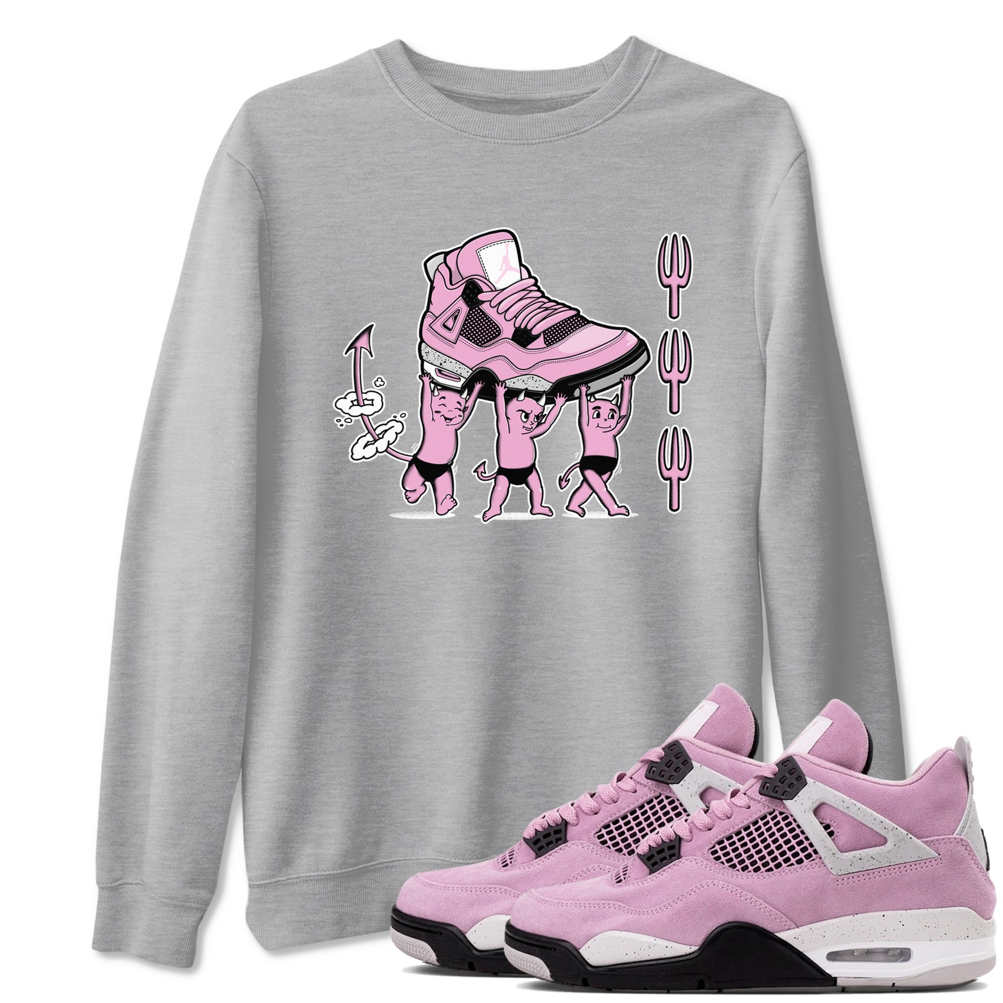 Devil Babies Sneaker Tees - Air Jordan 4 Orchid