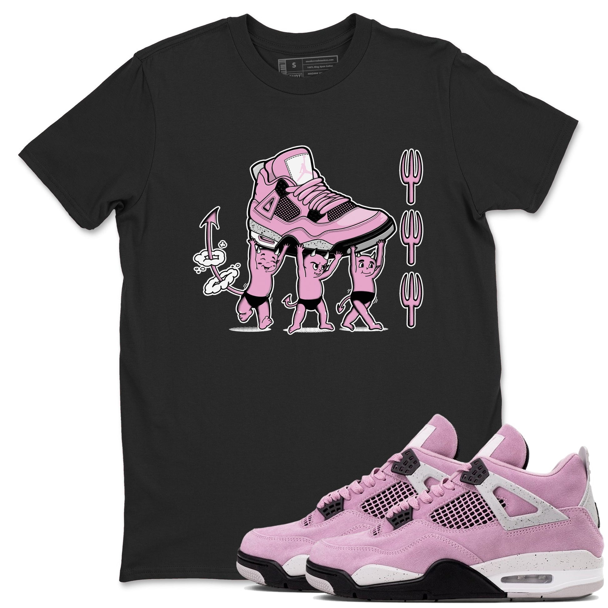 Devil Babies Sneaker Tees - Air Jordan 4 Orchid
