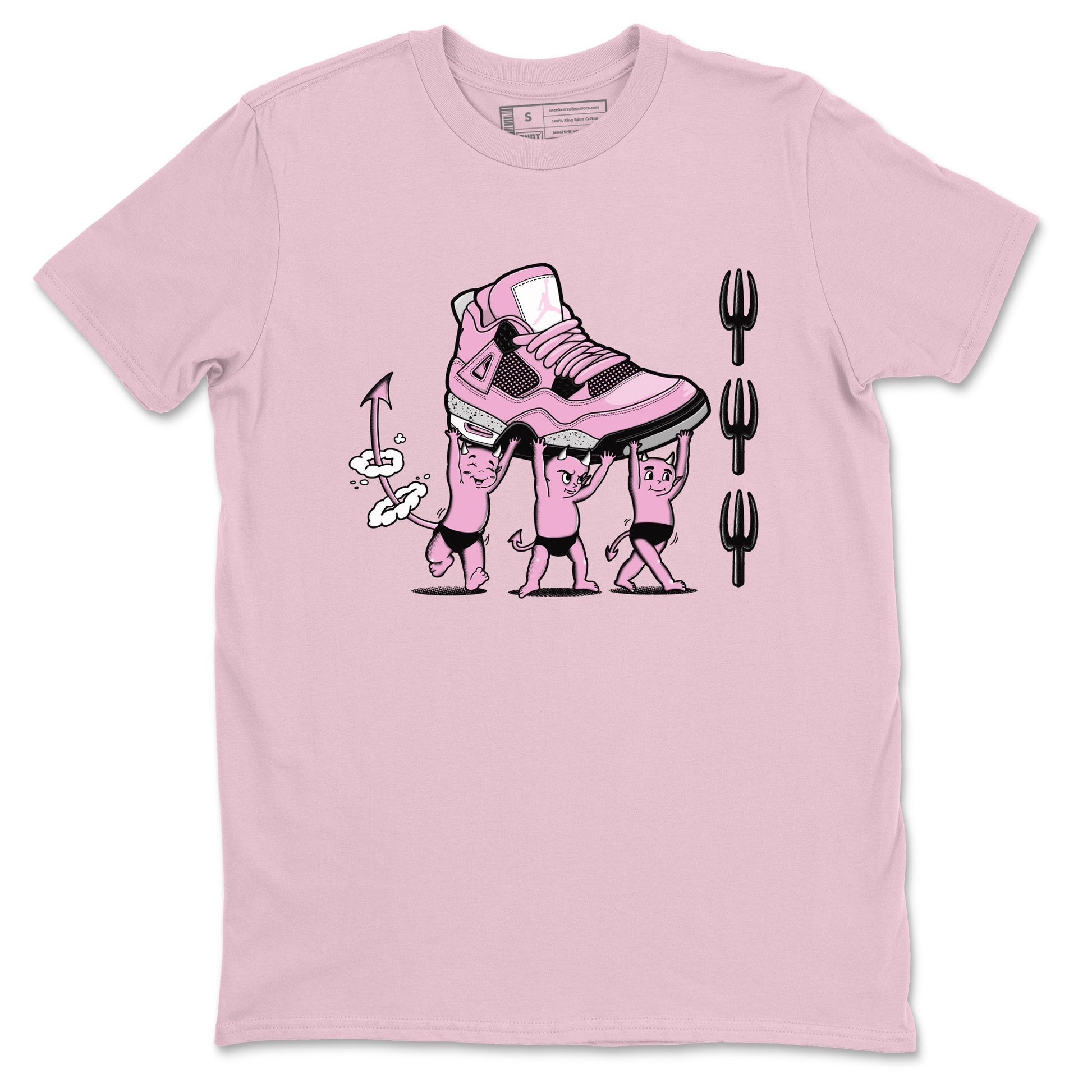 Devil Babies Sneaker Tees - Air Jordan 4 Orchid