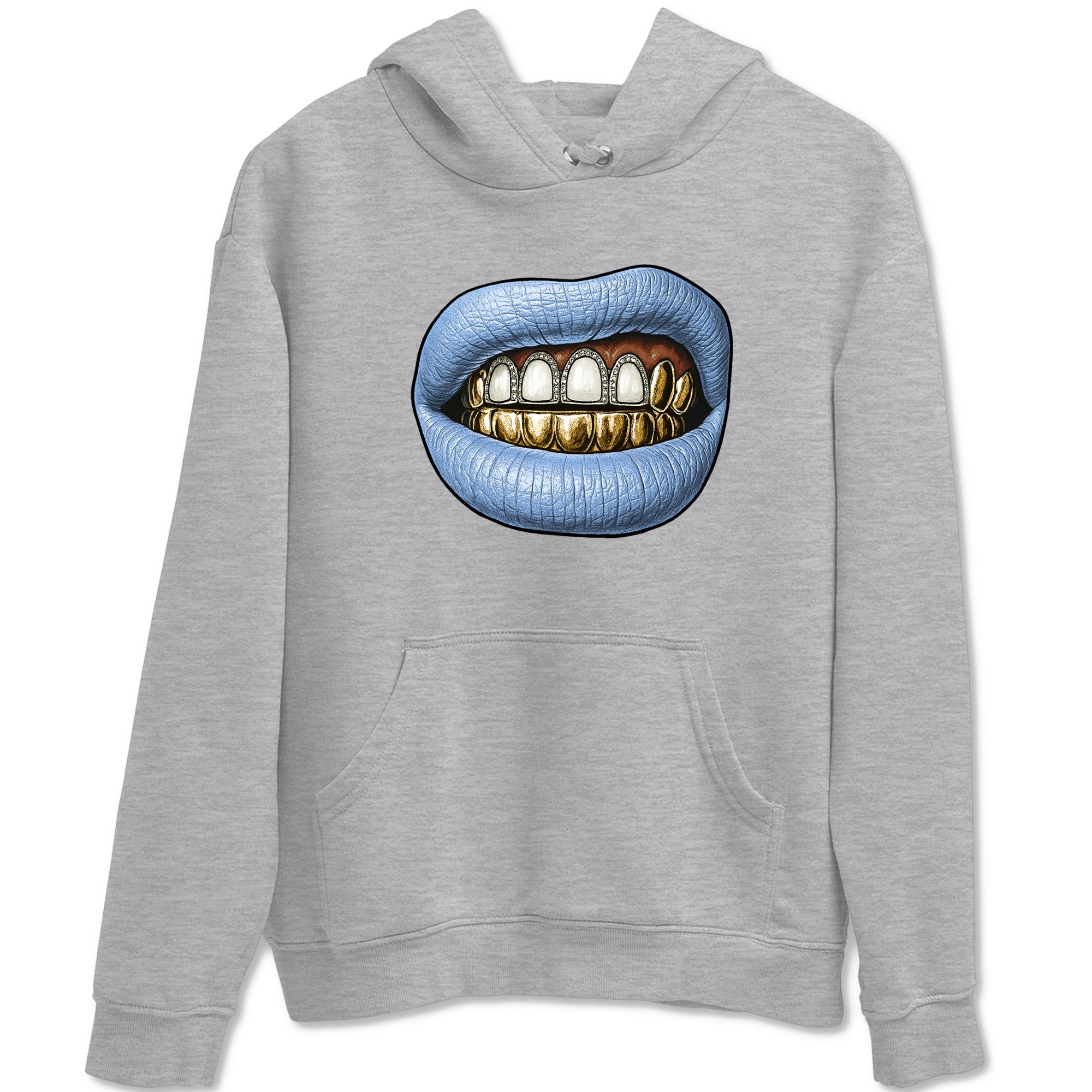 Diamond Teeth Sneaker Tees - Air Jordan 4 Forget Me Not
