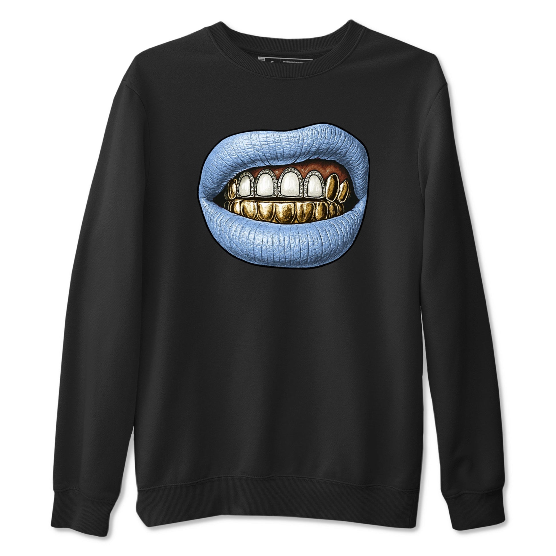 Diamond Teeth Sneaker Tees - Air Jordan 4 Forget Me Not