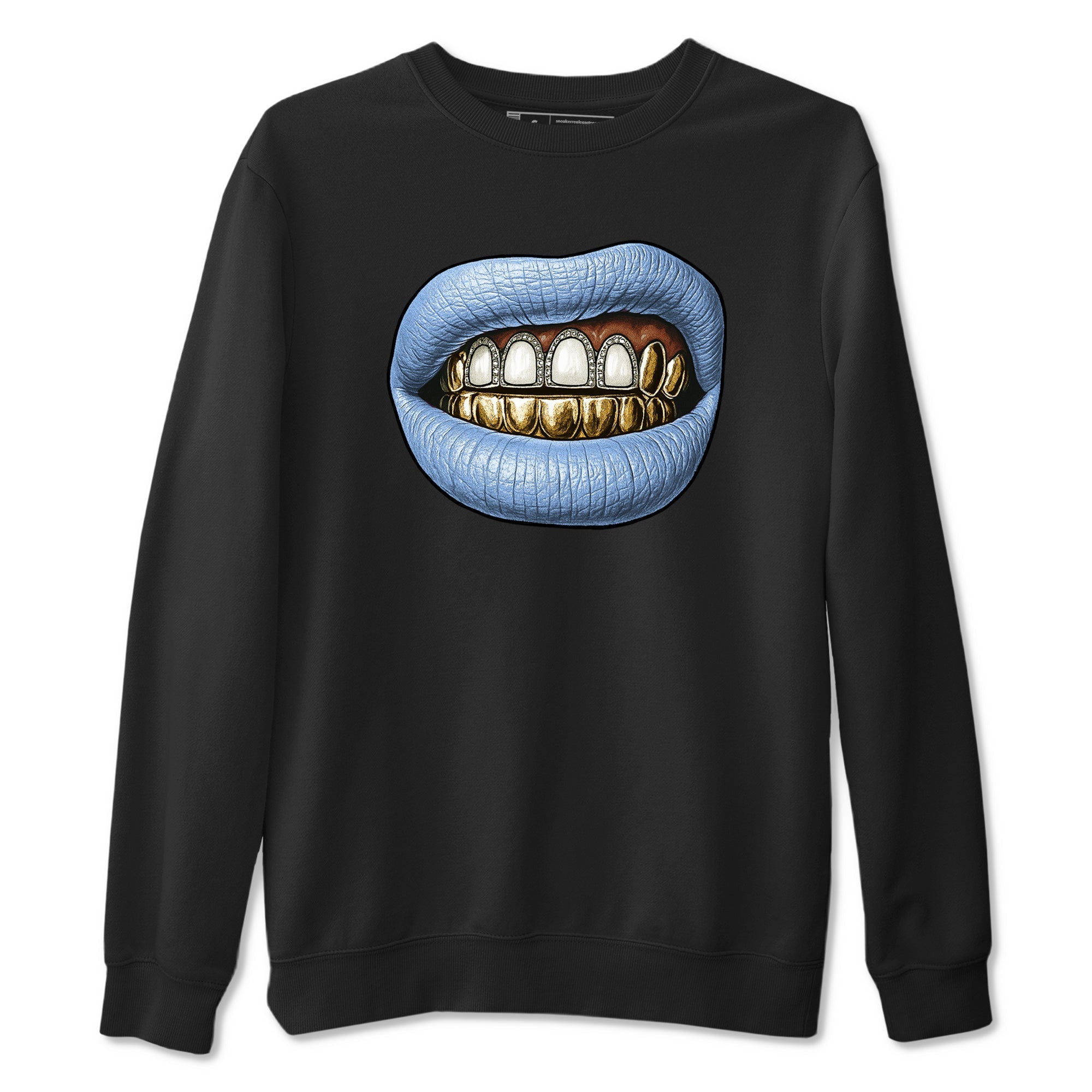 Diamond Teeth Sneaker Tees - Air Jordan 4 Forget Me Not