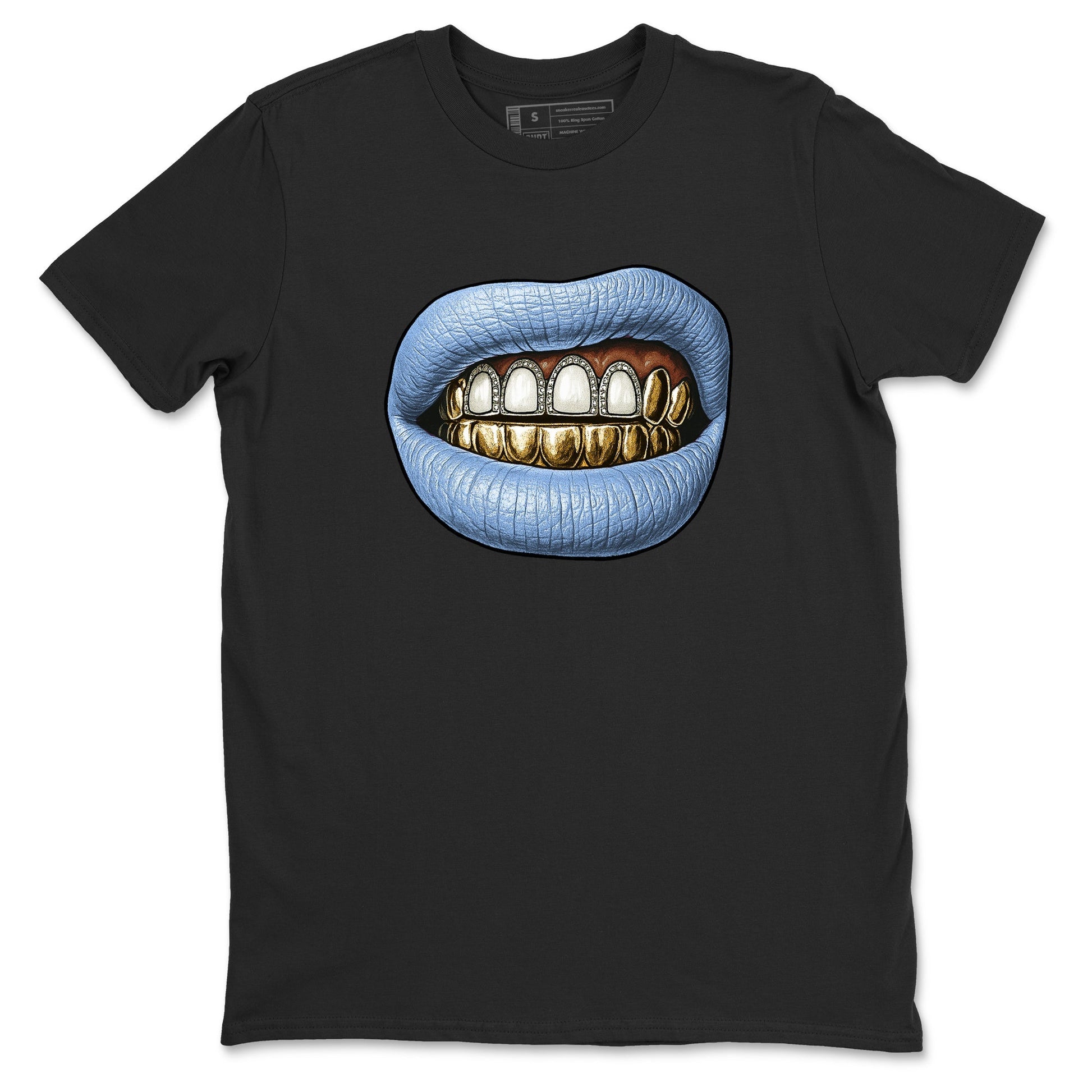 Diamond Teeth Sneaker Tees - Air Jordan 4 Forget Me Not