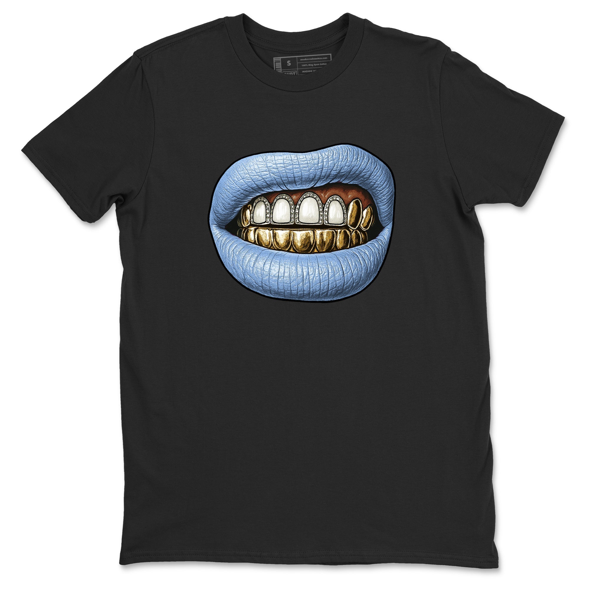 Diamond Teeth Sneaker Tees - Air Jordan 4 Forget Me Not