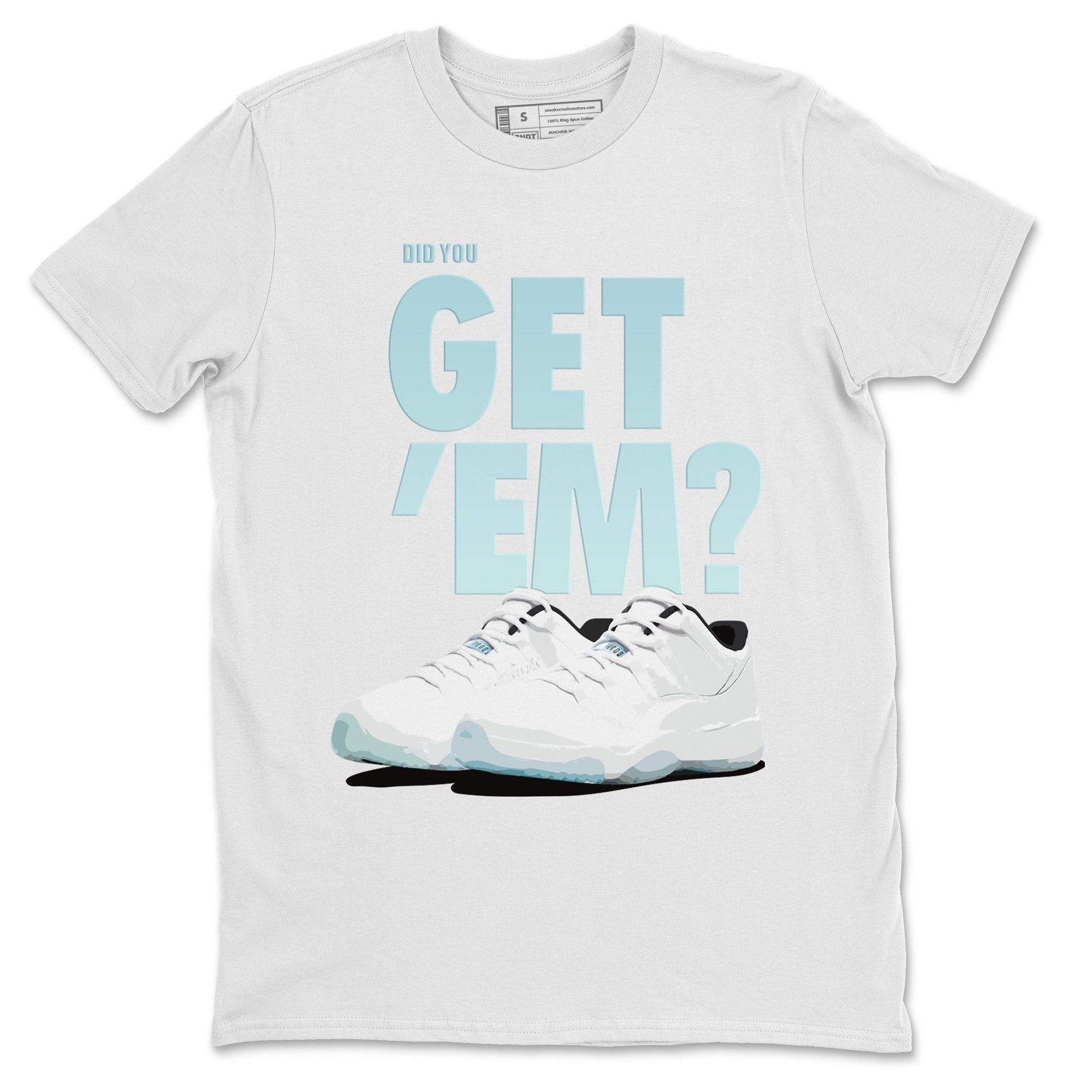 Did You Get 'Em Unisex Tops - Air Jordan 11 Low Legend Blue