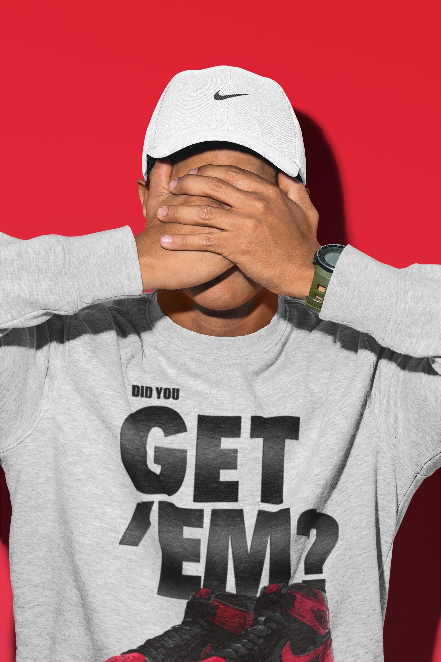 Did You Get 'Em Unisex Tops - Air Jordan 1 Bred Patent