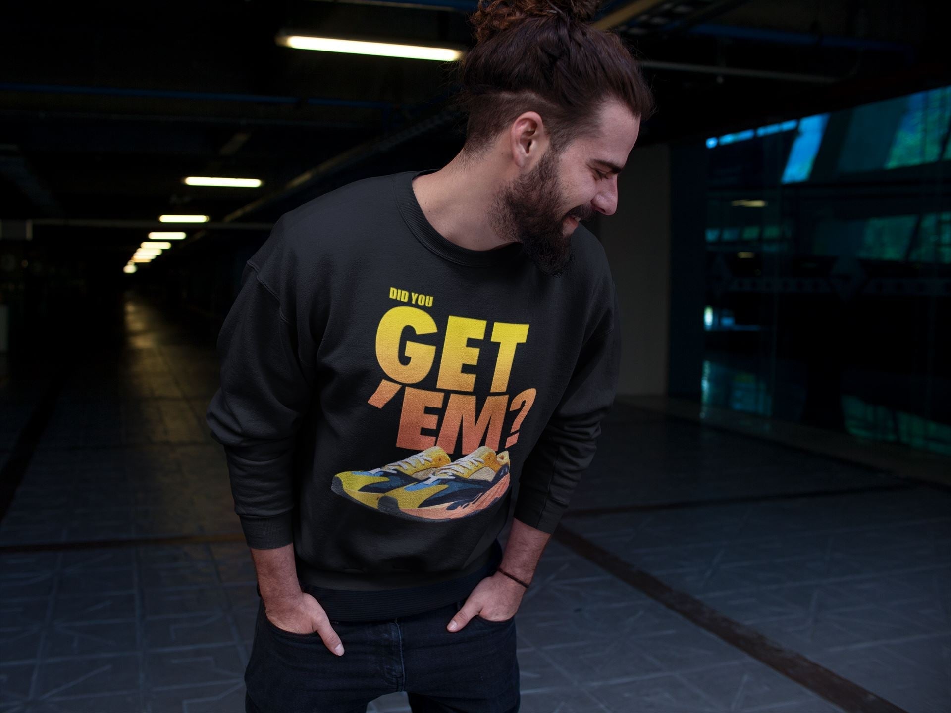 Did You Get 'Em Unisex Tops - Yeezy 700 Sun