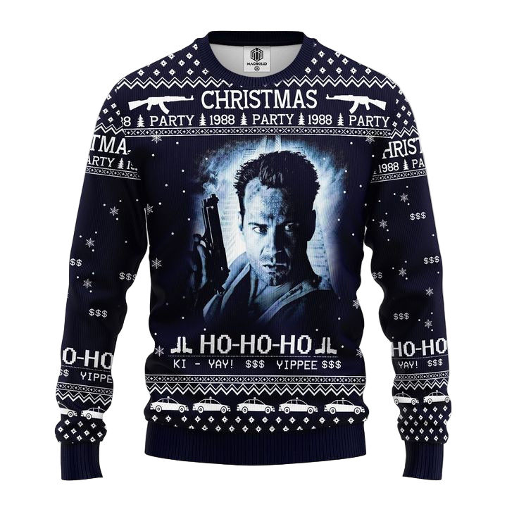 Die Hard Ugly Christmas Sweater Amazing Gift Idea Thanksgiving Gift ? Usalast