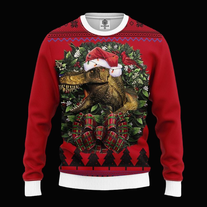 Dinosaur Noel Mc Ugly Christmas Sweater Thanksgiving Gift ? Usalast