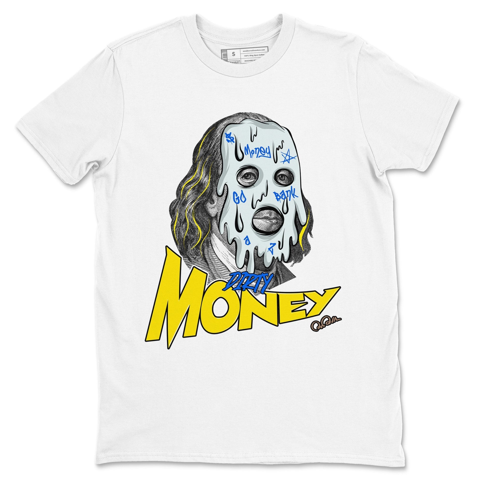 Dirty Money Sneaker Tees - Air Jordan 1 Travis Scott Canary