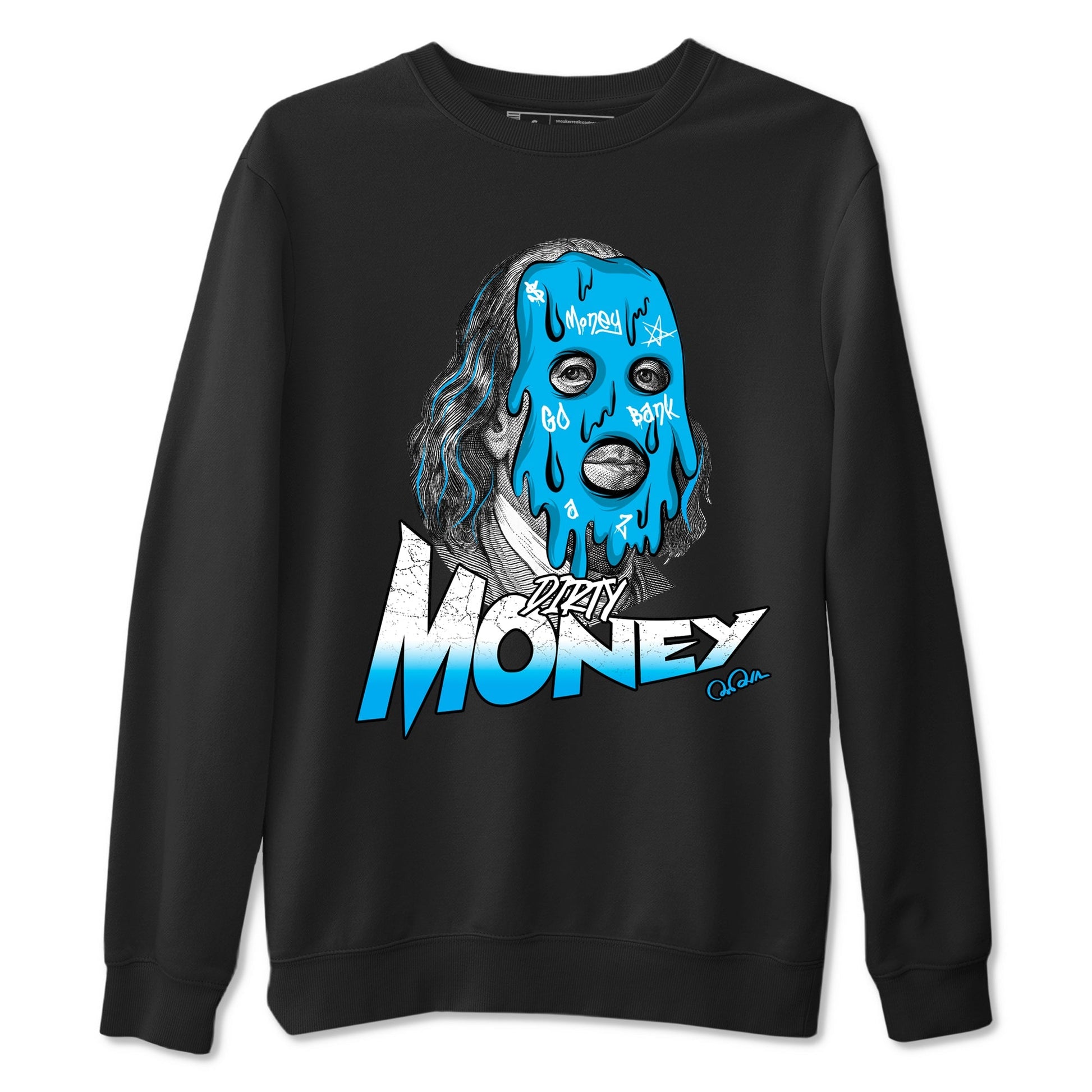 Dirty Money Sneaker Tees - Air Jordan 1 UNC Reimagined