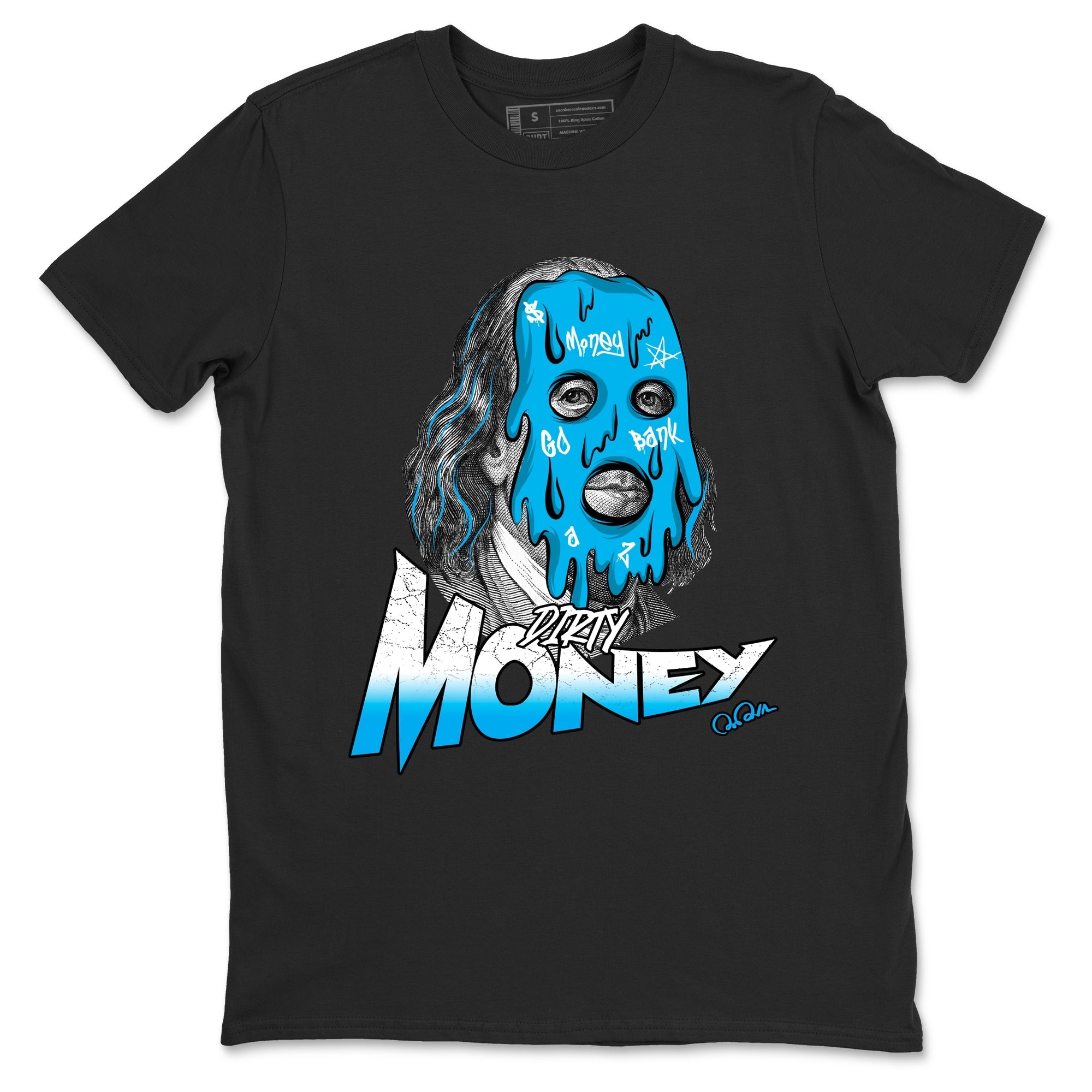 Dirty Money Sneaker Tees - Air Jordan 1 UNC Reimagined
