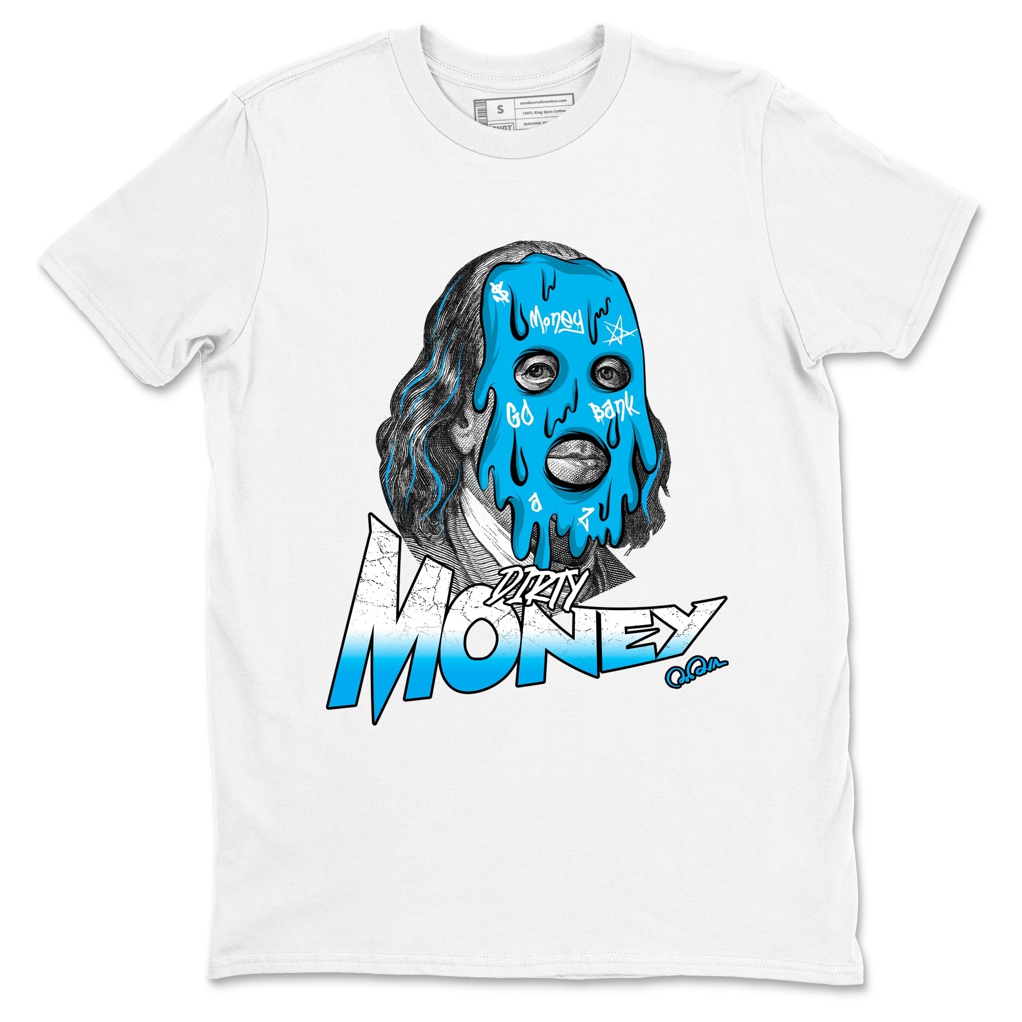 Dirty Money Sneaker Tees - Air Jordan 1 UNC Reimagined