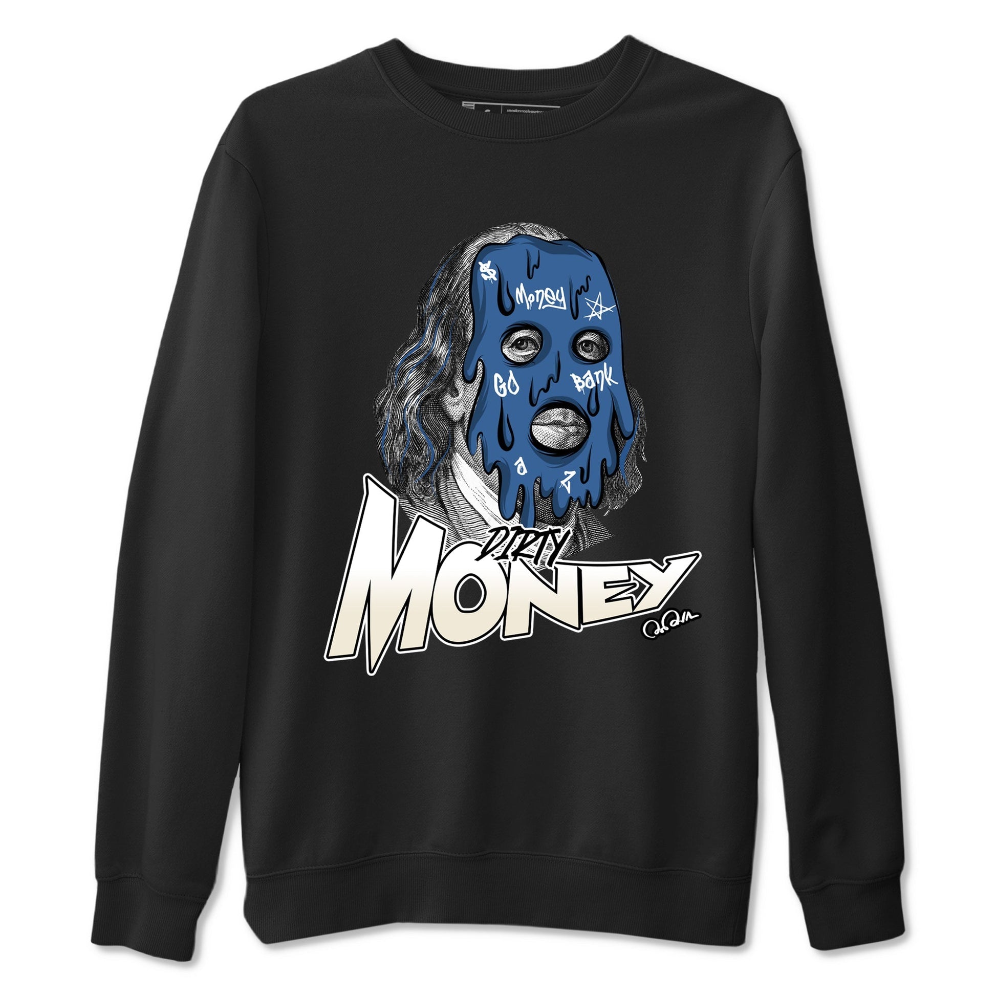 Dirty Money Sneaker Tees - Air Jordan 3 A Ma Maniere x Diffused Blue