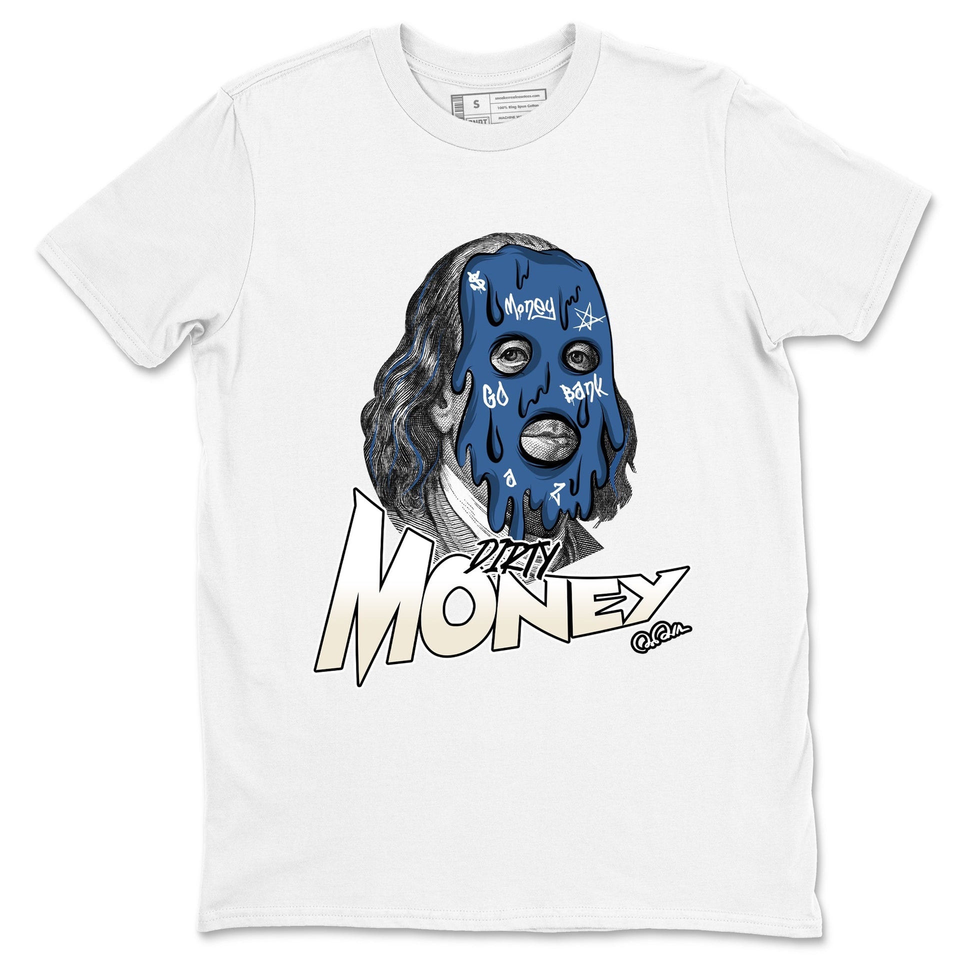 Dirty Money Sneaker Tees - Air Jordan 3 A Ma Maniere x Diffused Blue