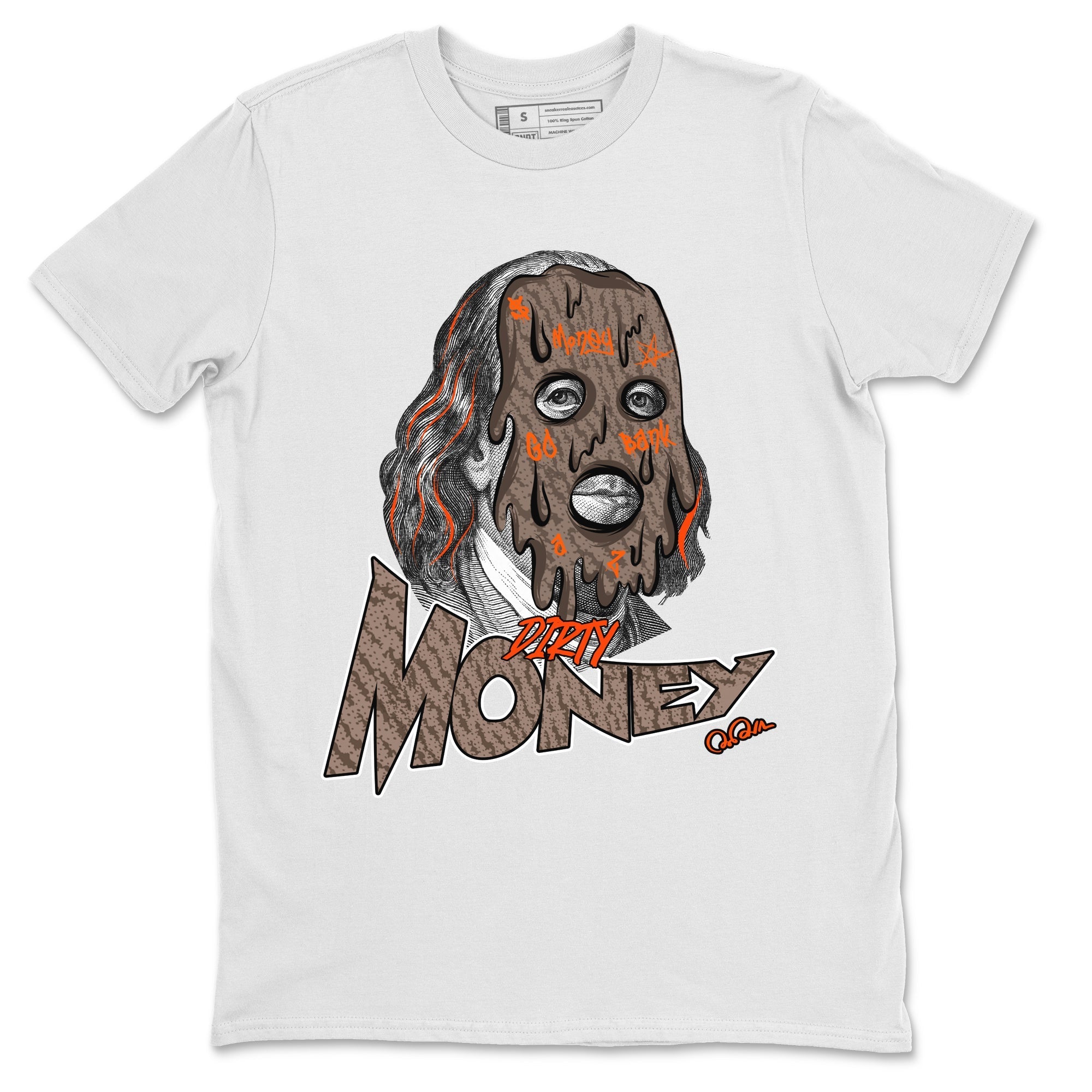 Dirty Money Sneaker Tee - Yeezy 350 Carbon Beluga