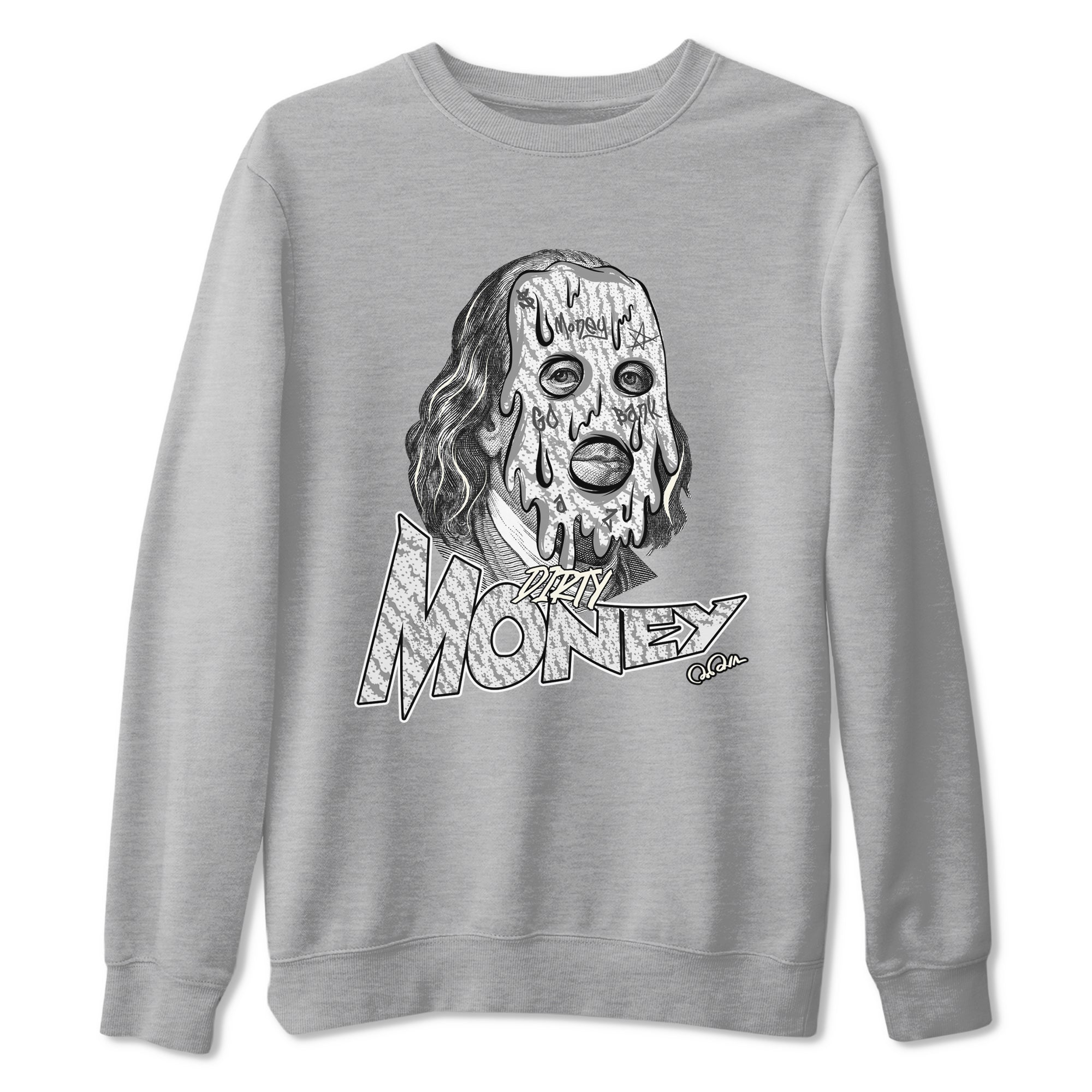 Dirty Money Sneaker Tee - Yeezy 350 Static
