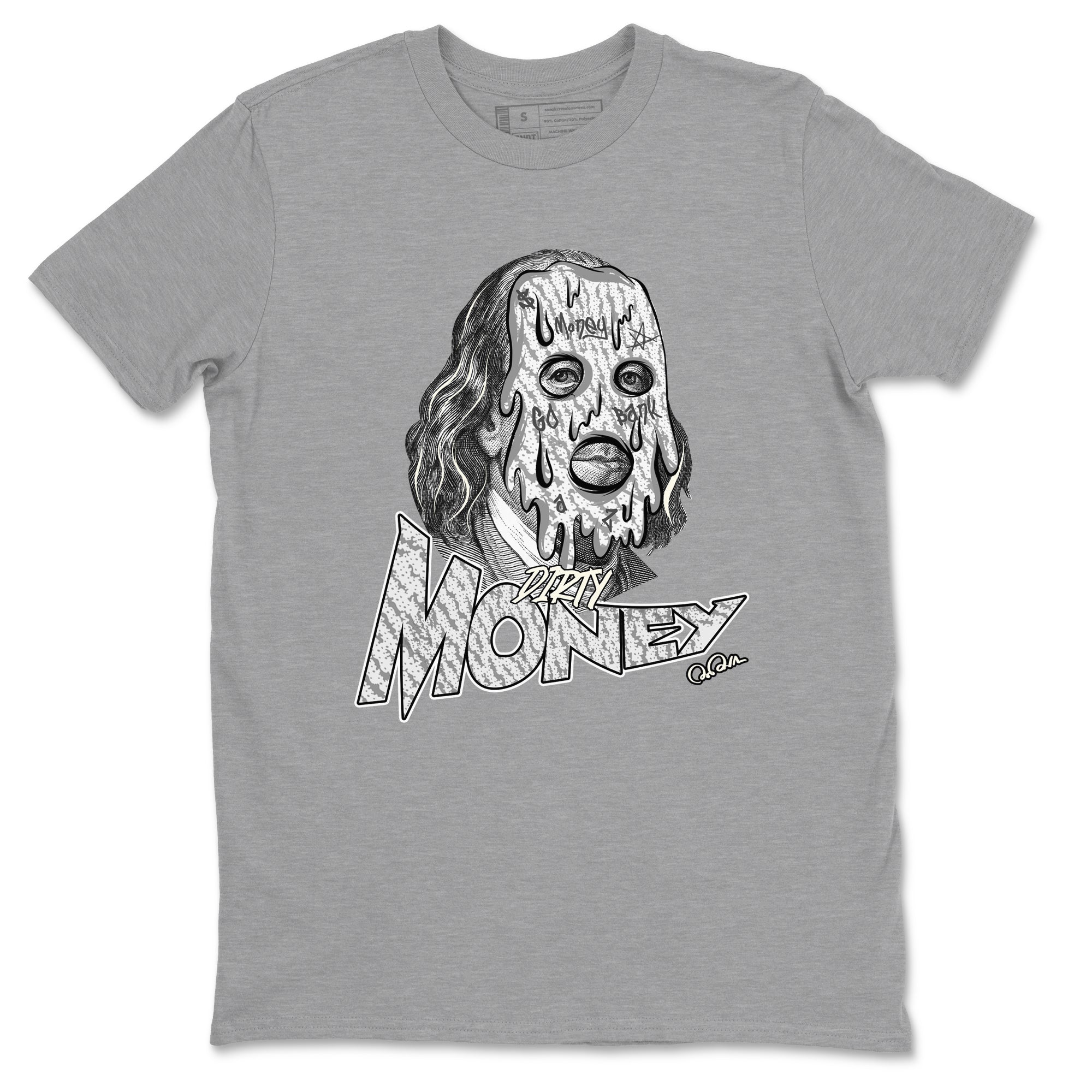 Dirty Money Sneaker Tee - Yeezy 350 Static