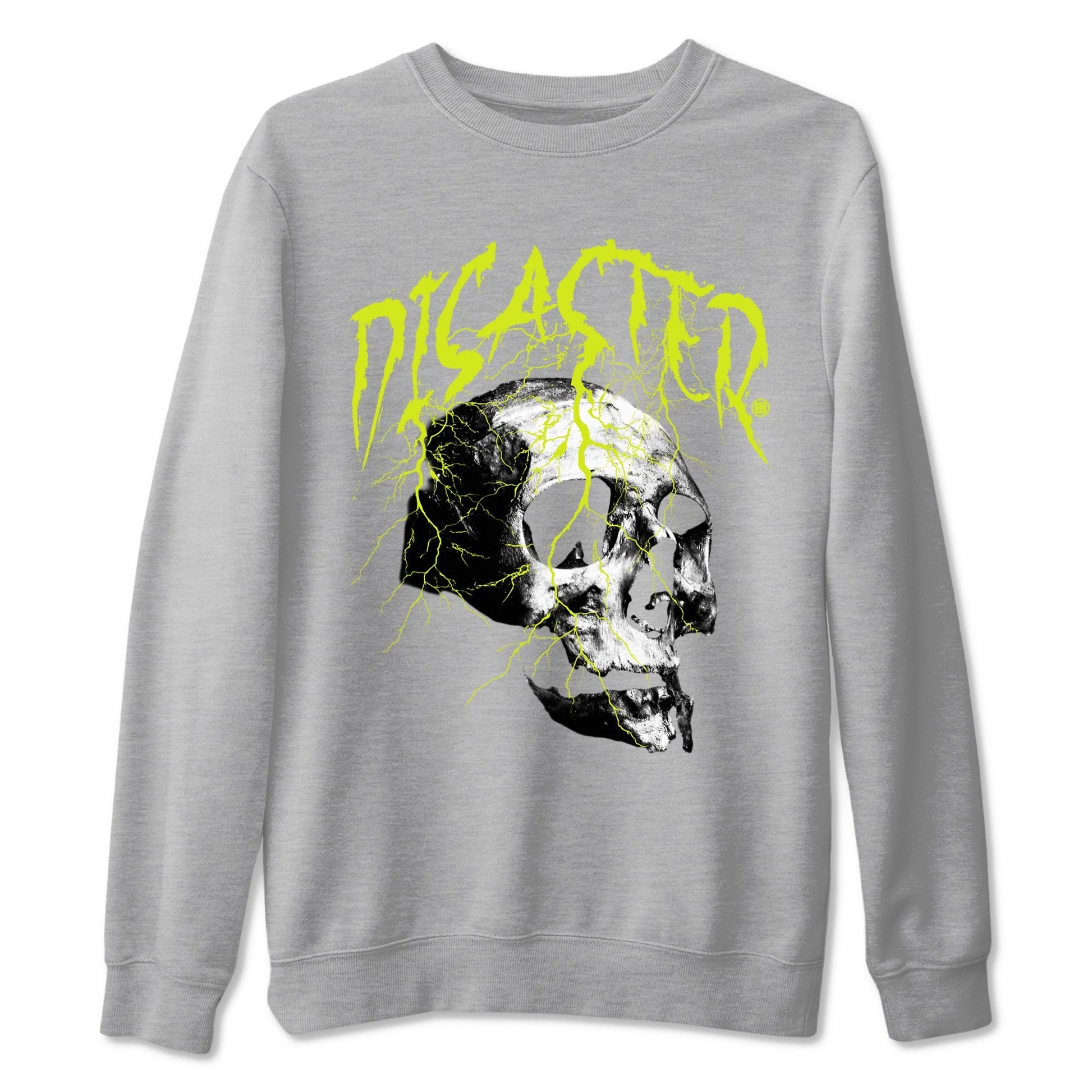 Disaster Skull Sneaker Tees - Air Foamposite One Black Volt