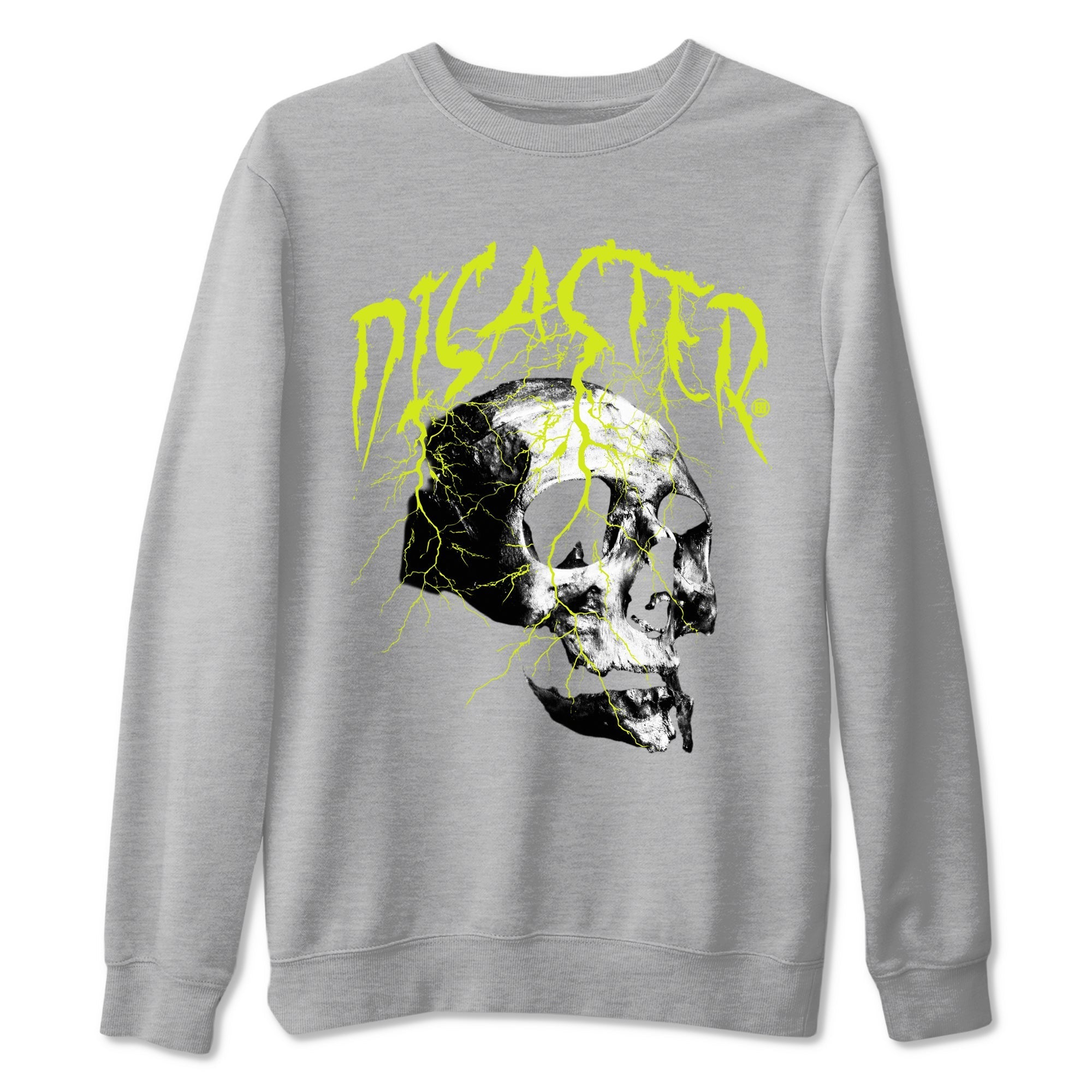 Disaster Skull Sneaker Tees - Air Foamposite One Black Volt