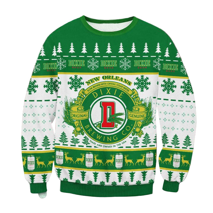 Dixie Beer Ugly Christmas Sweater 2022 ? Usalast