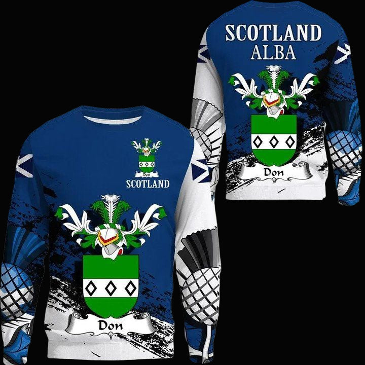 Don Scottish Family Crest Scotland Special Sweater A7 ? Usalast
