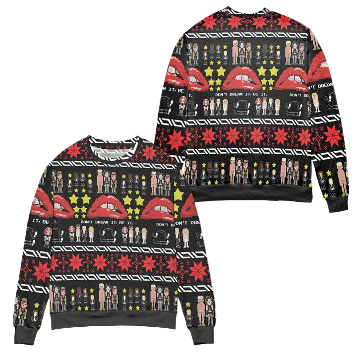 Dont Dream It Be It Ugly Christmas Sweater ? Usalast