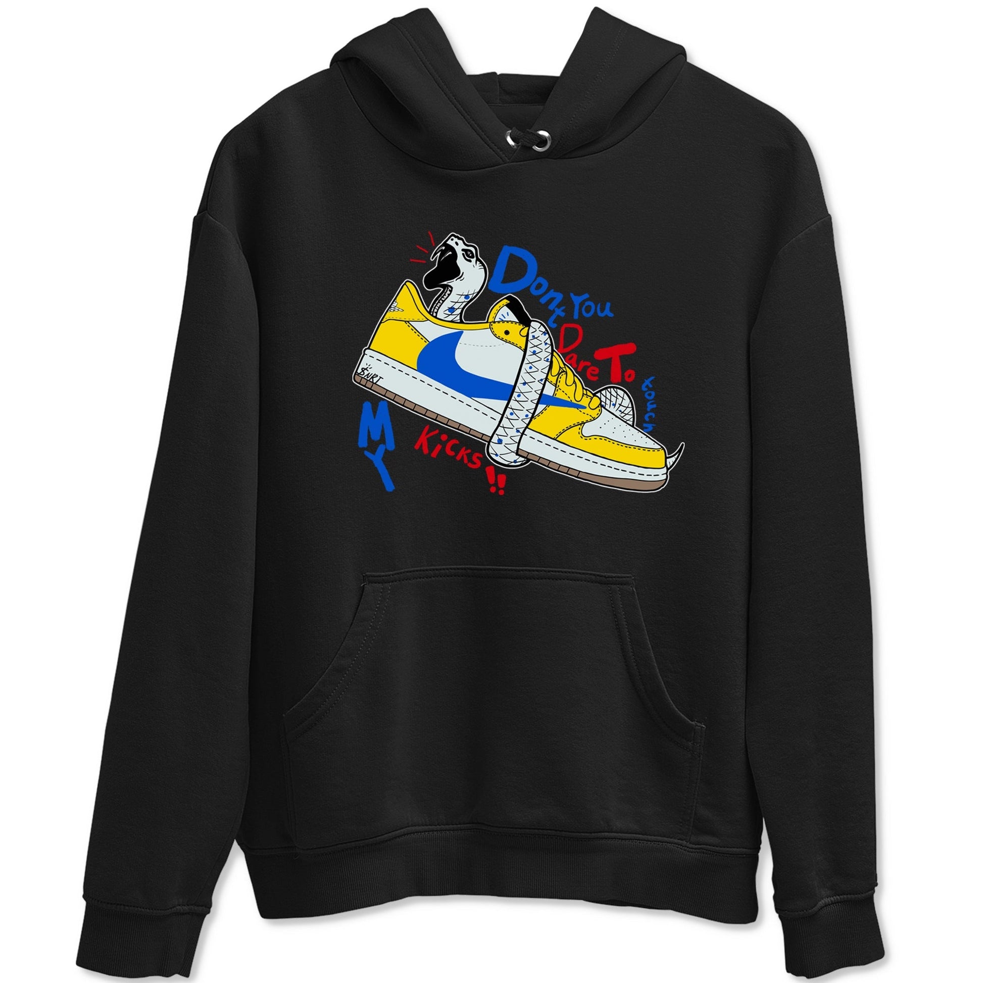 Don't Touch My Kicks Sneaker Tees - Air Jordan 1 Travis Scott Canary