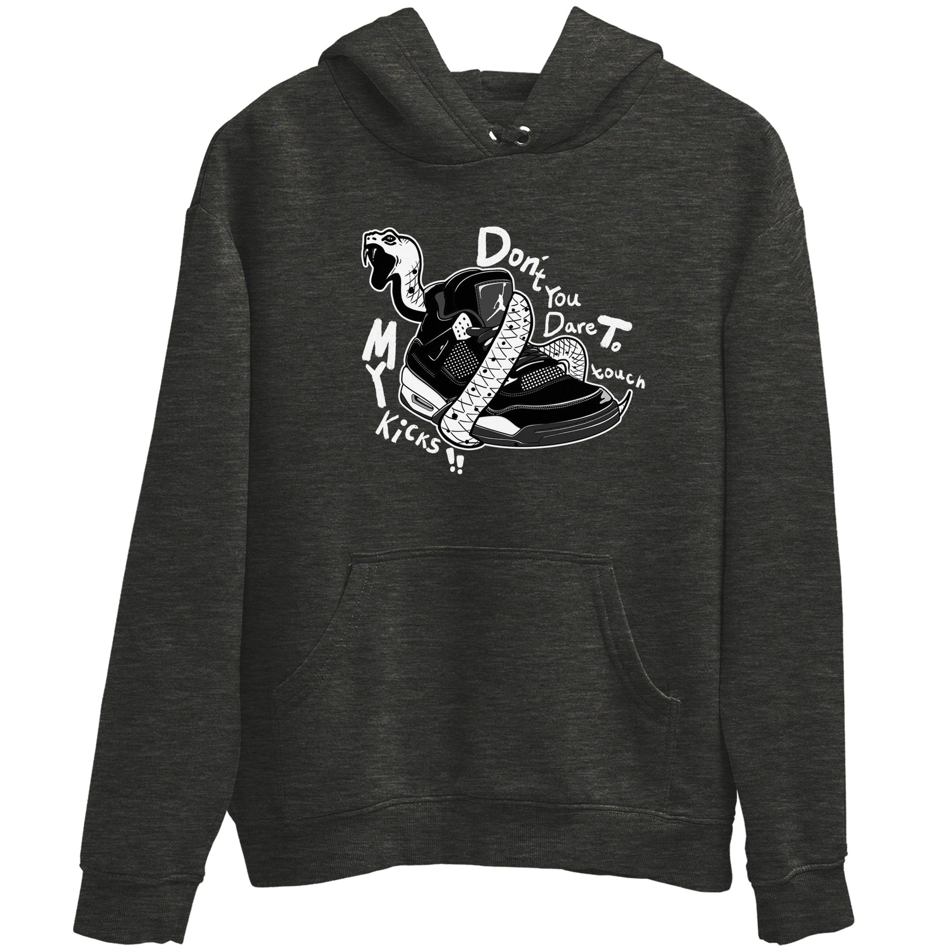 Don't Touch My Kicks Sneaker Tees - Air Jordan 4 White Thunder