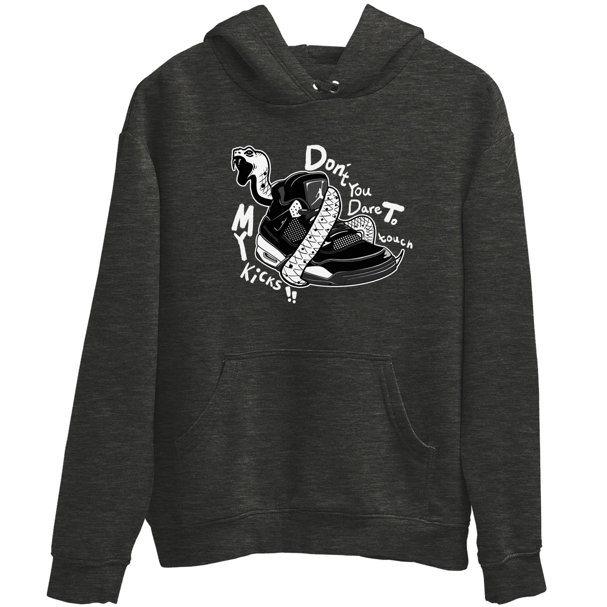 Don't Touch My Kicks Sneaker Tees - Air Jordan 4 White Thunder