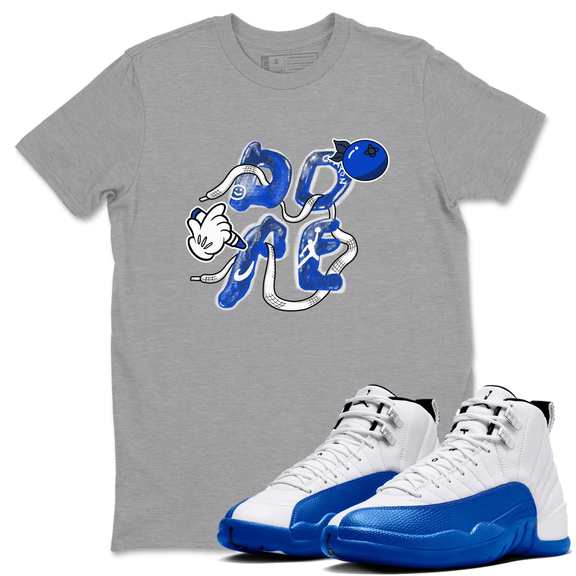 Dope Sneaker Tees - Air Jordan 12 Blueberry