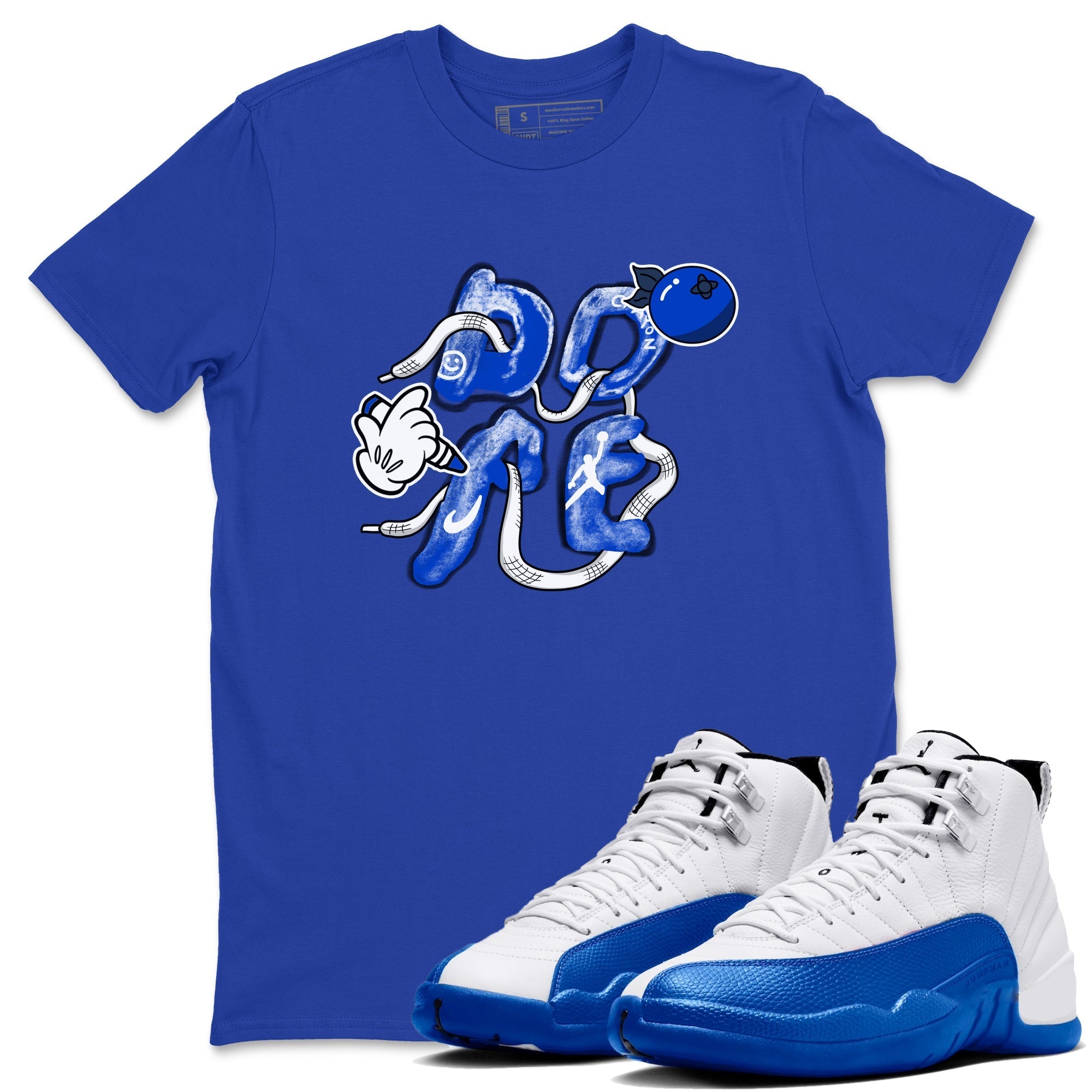 Dope Sneaker Tees - Air Jordan 12 Blueberry