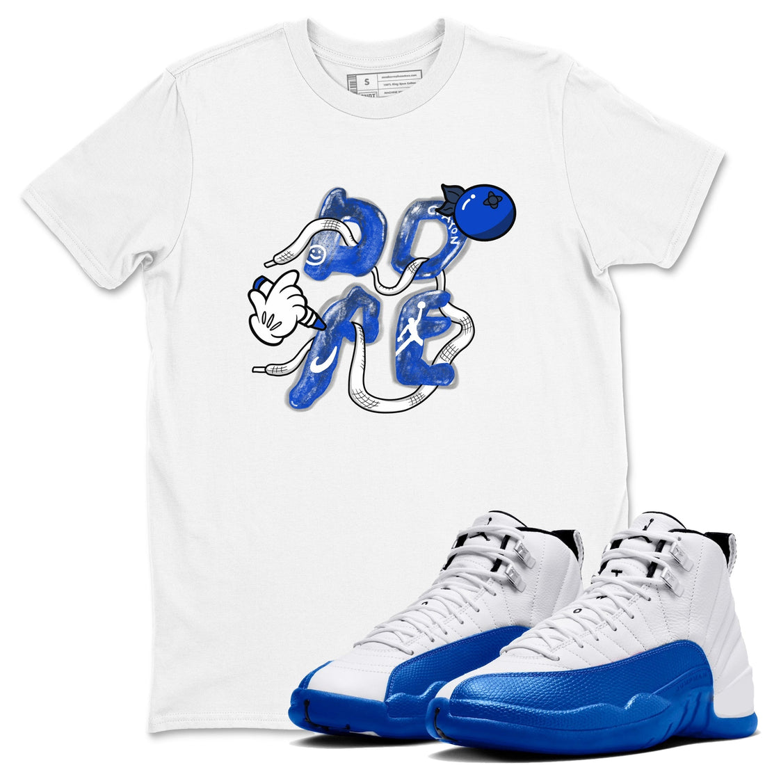Dope Sneaker Tees - Air Jordan 12 Blueberry