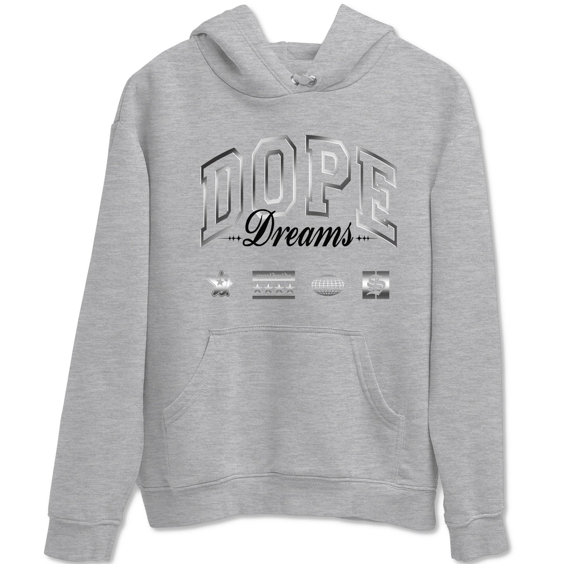 Dope Dreams Sneaker Tees - AE 1 Silver Metallic
