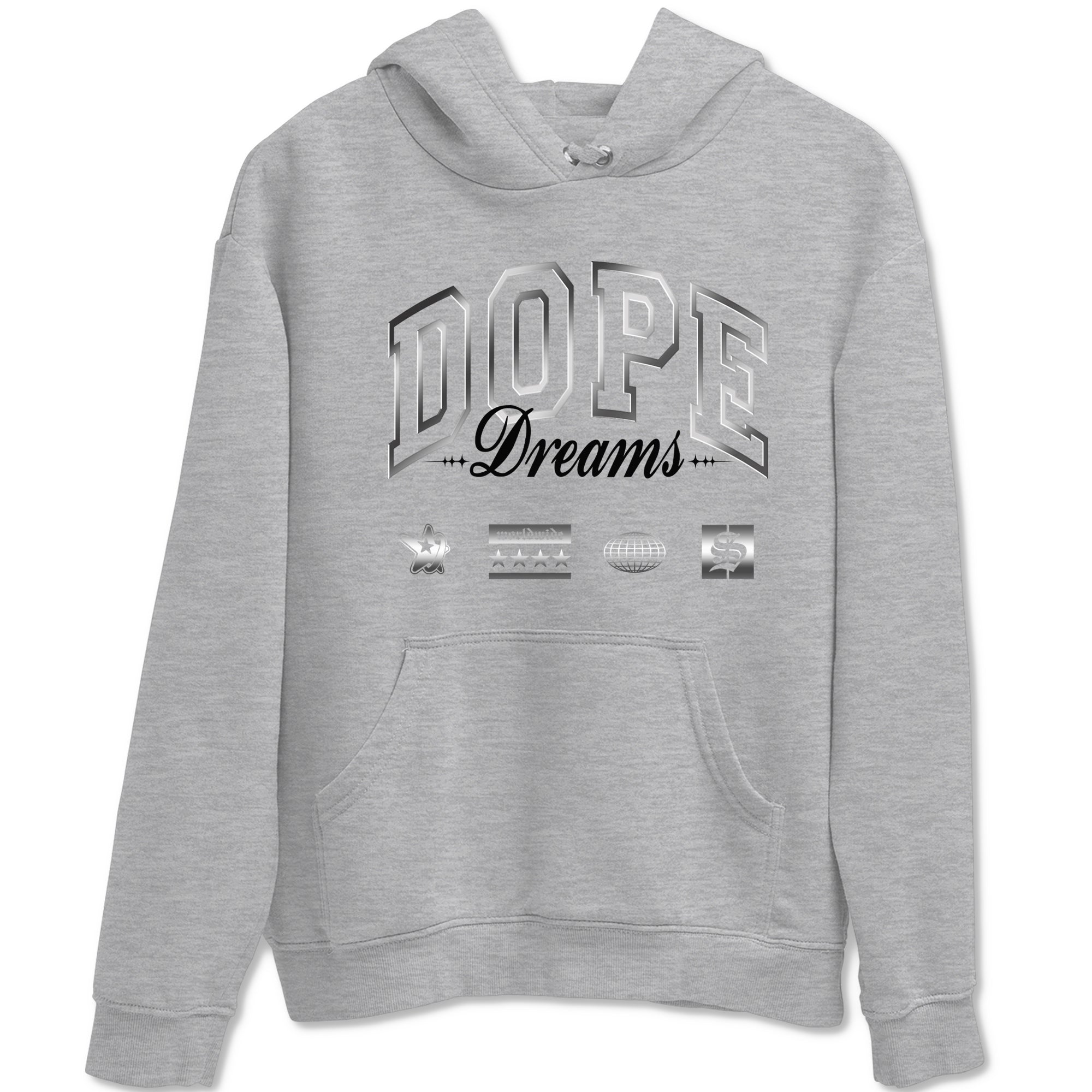 Dope Dreams Sneaker Tees - AE 1 Silver Metallic