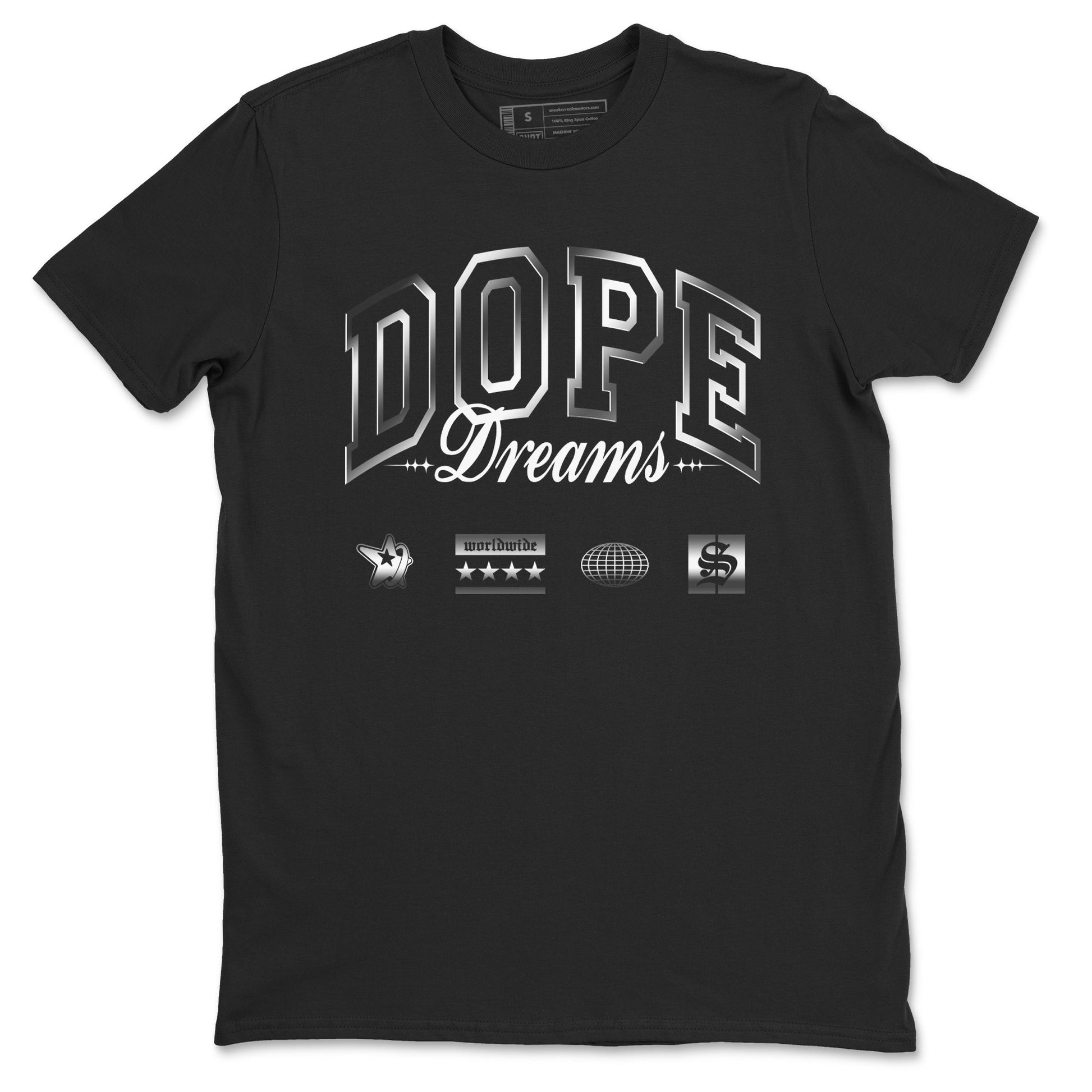 Dope Dreams Sneaker Tees - AE 1 Silver Metallic