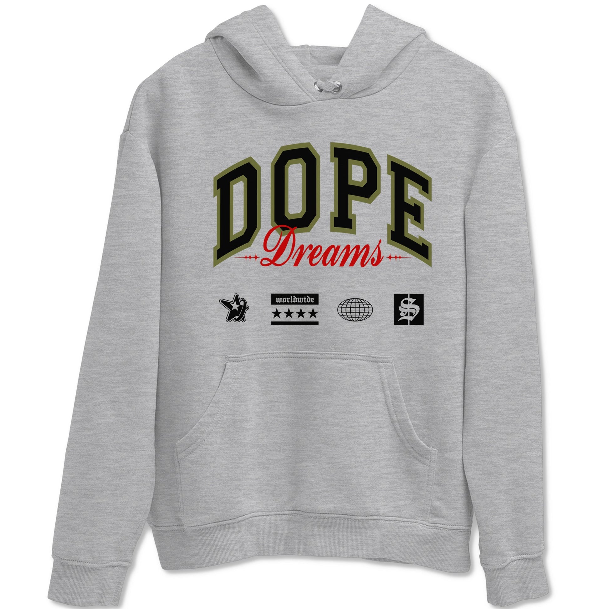 Dope Dreams Sneaker Tees - Air Jordan 1 Travis Scott Medium Olive