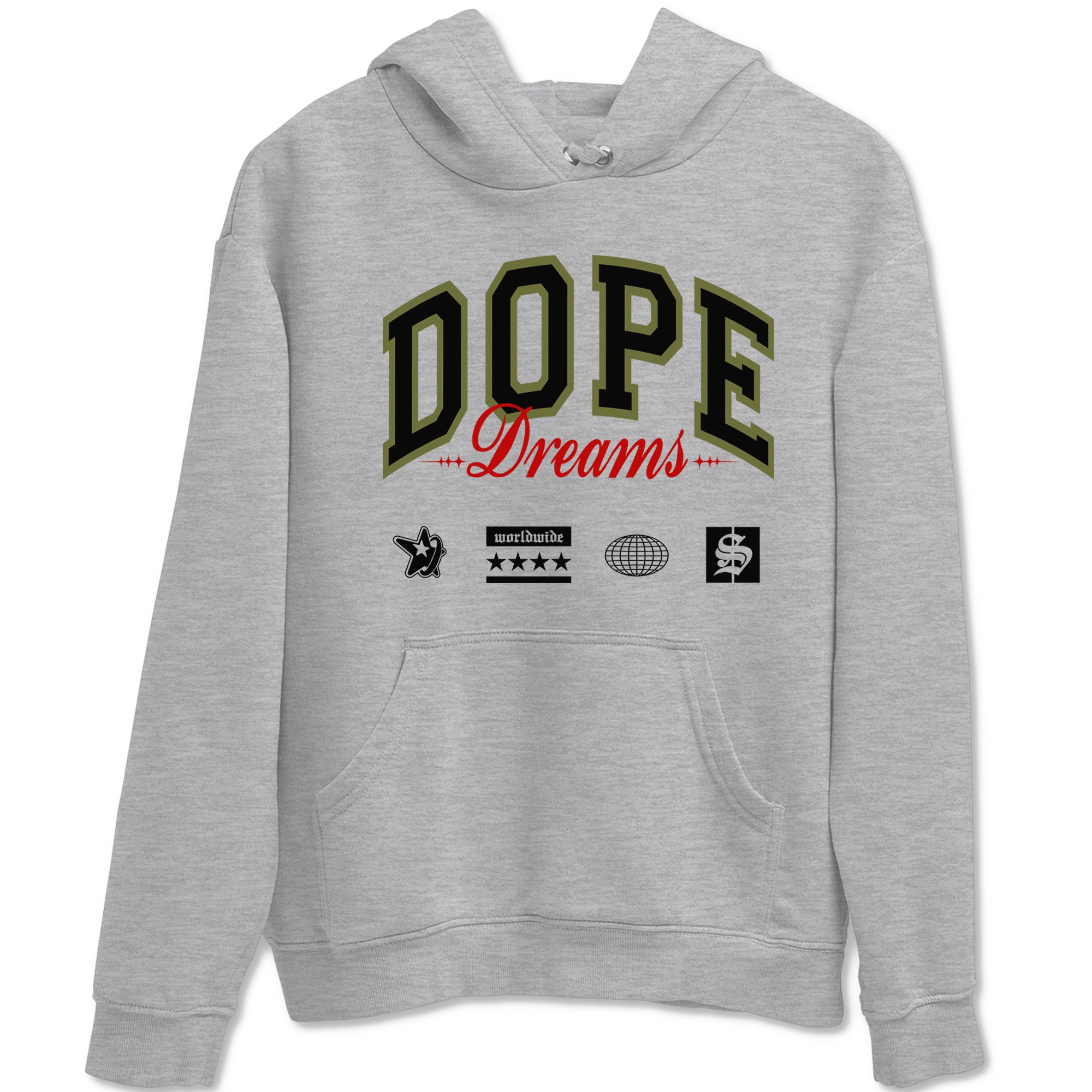 Dope Dreams Sneaker Tees - Air Jordan 1 Travis Scott Medium Olive