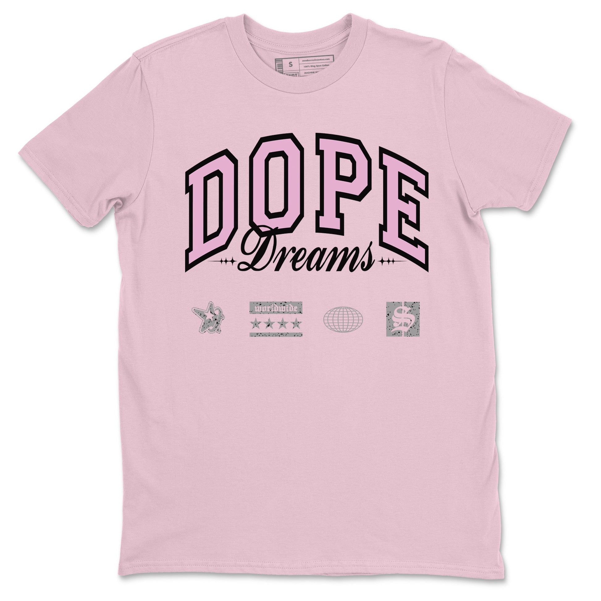Dope Dreams Sneaker Tees - Air Jordan 4 Orchid