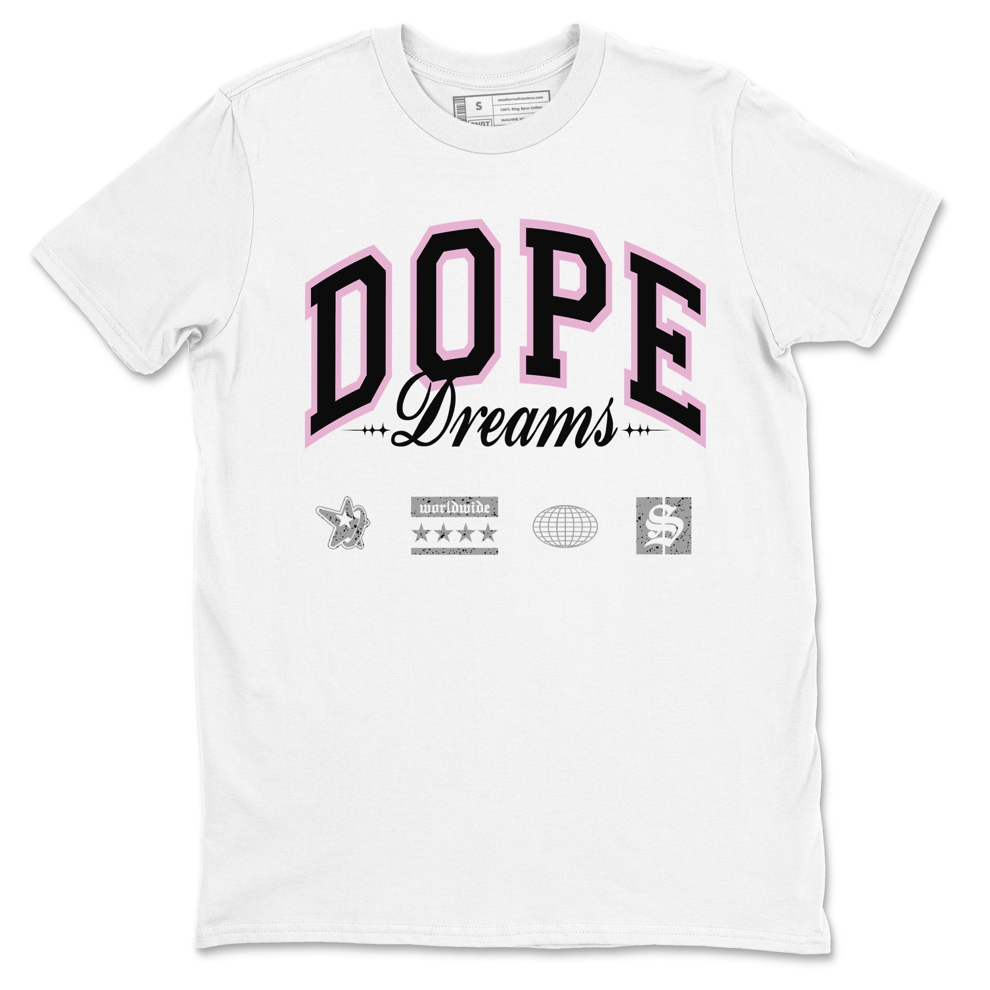Dope Dreams Sneaker Tees - Air Jordan 4 Orchid