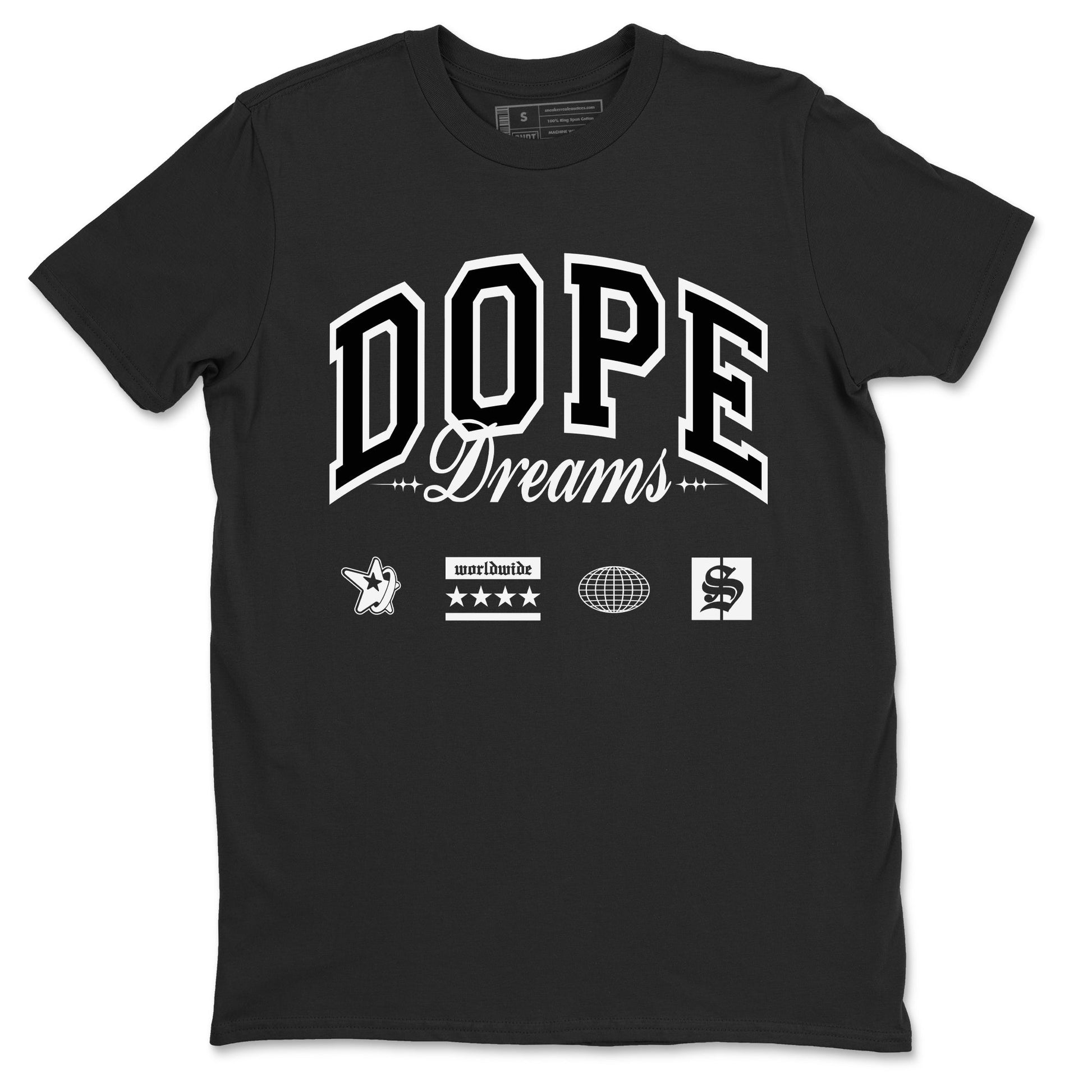 Dope Dreams Sneaker Tees - Air Jordan 4 White Thunder