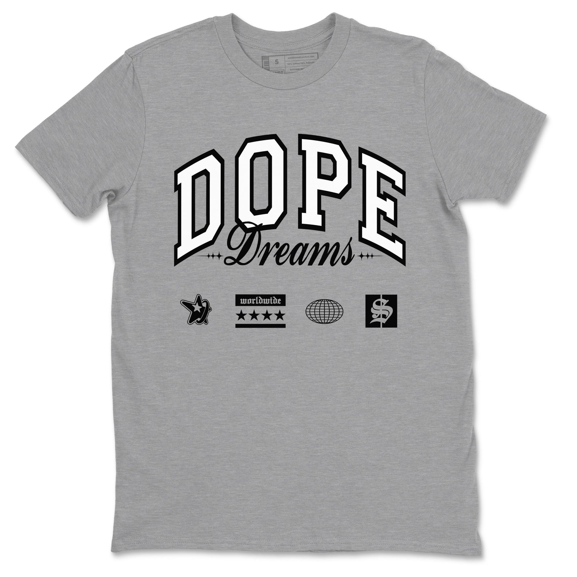 Dope Dreams Sneaker Tees - Air Jordan 4 White Thunder