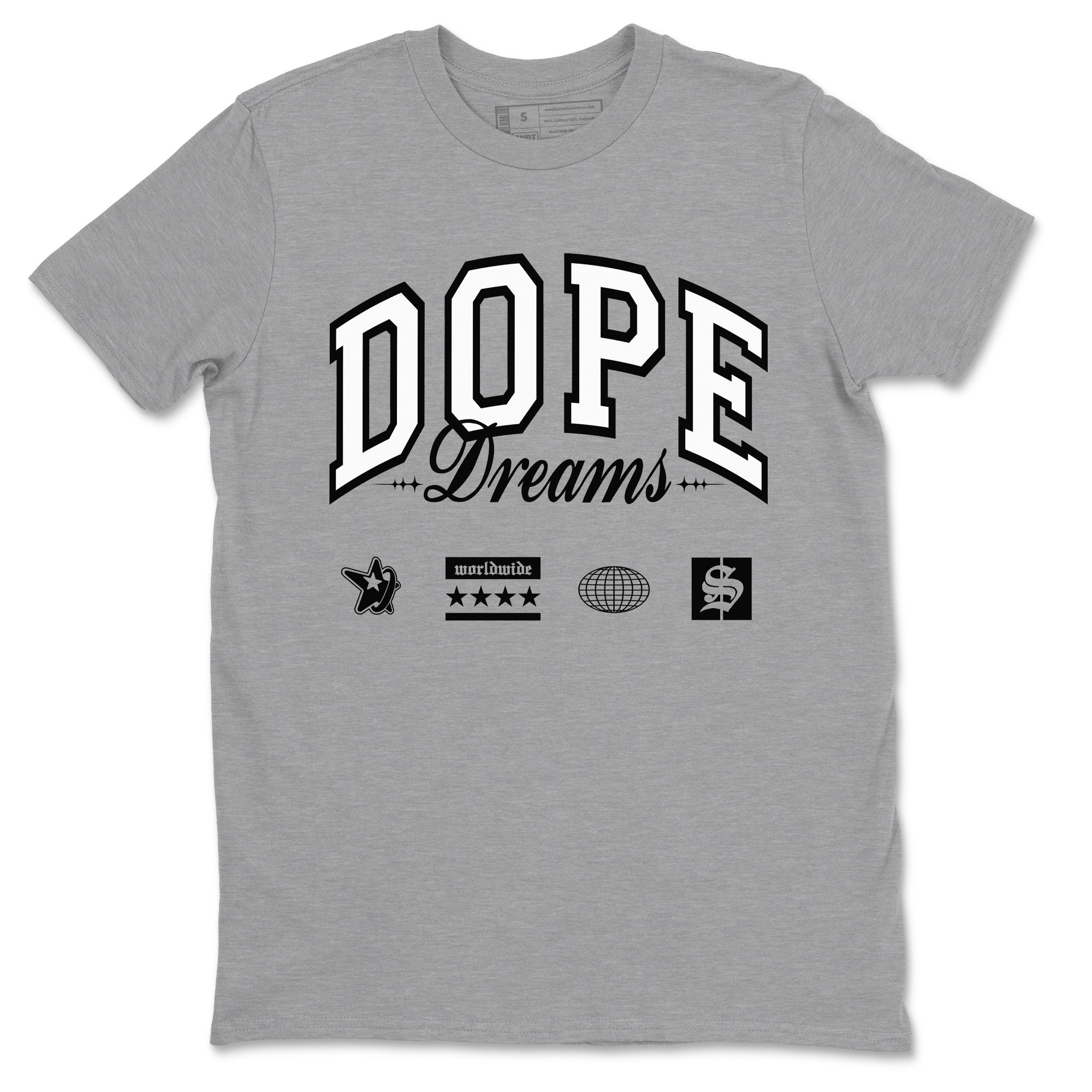 Dope Dreams Sneaker Tees - Air Jordan 4 White Thunder
