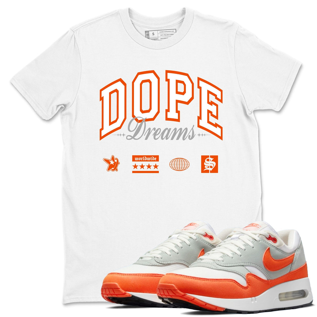Dope Dreams Sneaker Tees - Air Max 1 Cosmic Clay