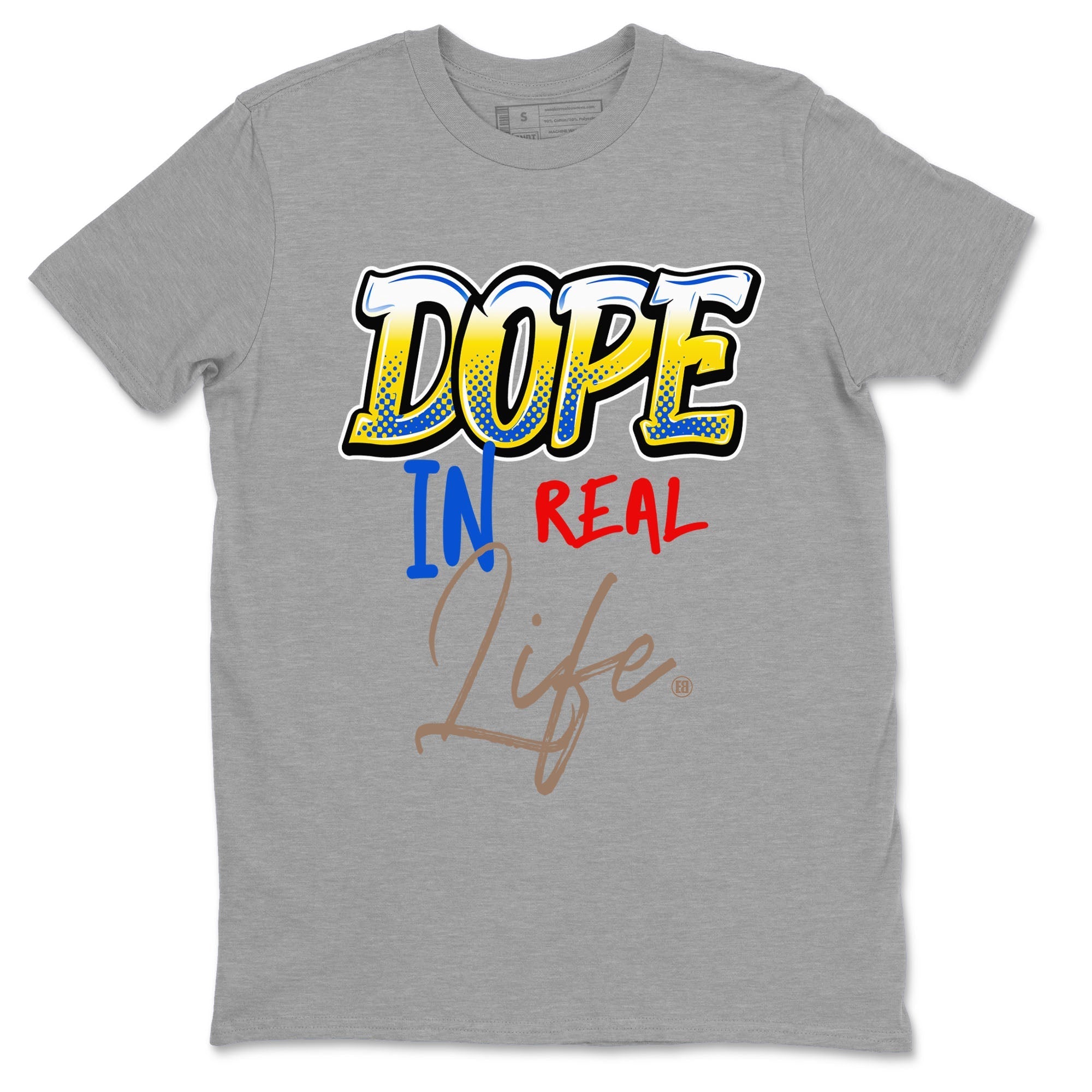 Dope In Real Life Sneaker Tees - Air Jordan 1 Travis Scott Canary