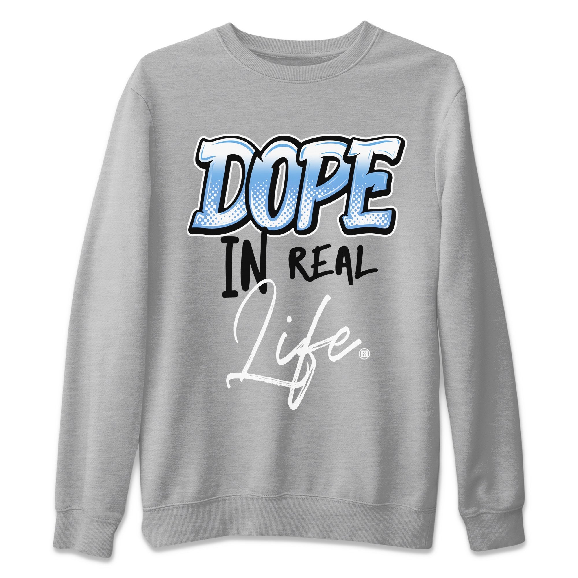 Dope In Real Life Unisex Tops - Air Jordan 1 UNC Toe