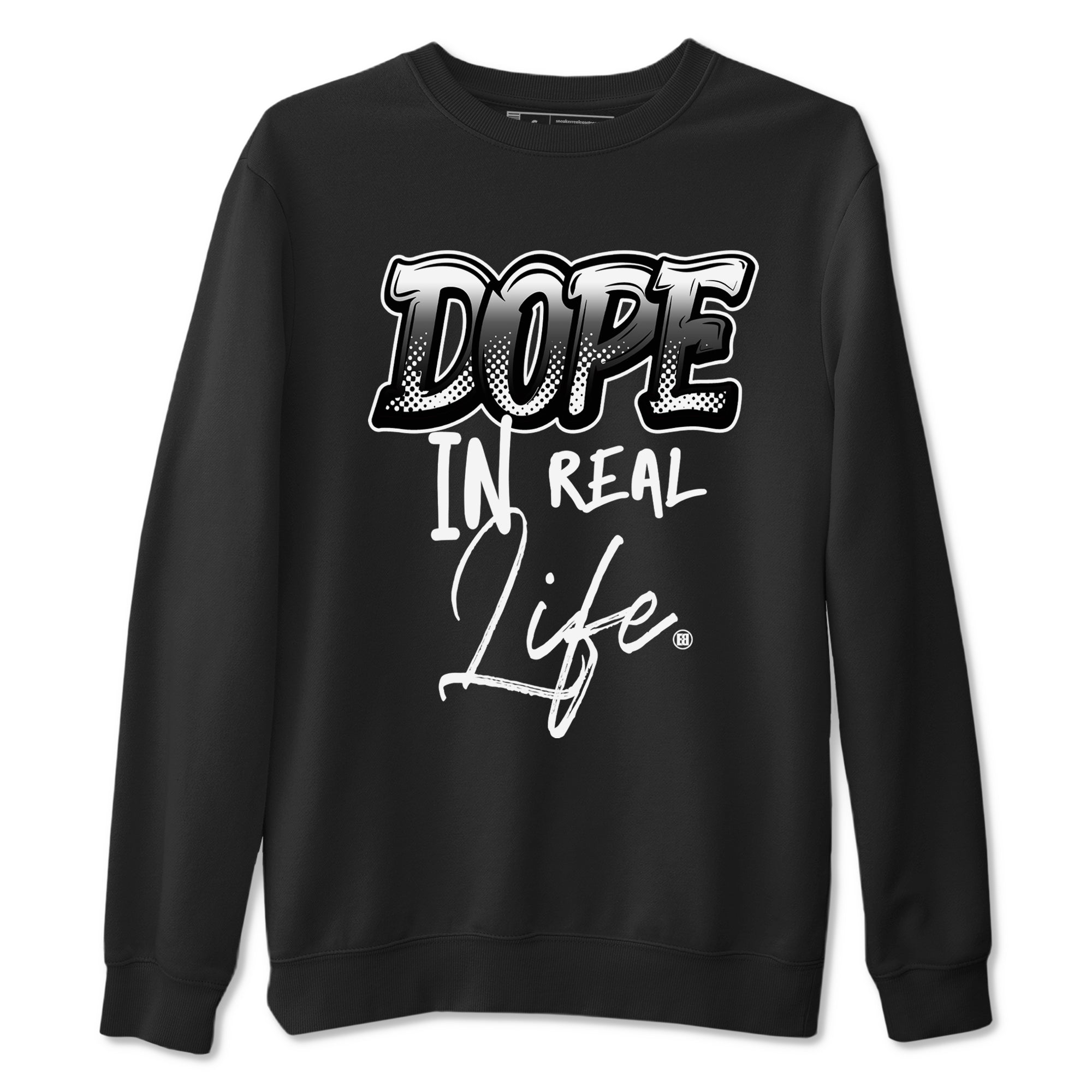 Dope In Real Life Sneaker Tees - Air Jordan 4 White Thunder
