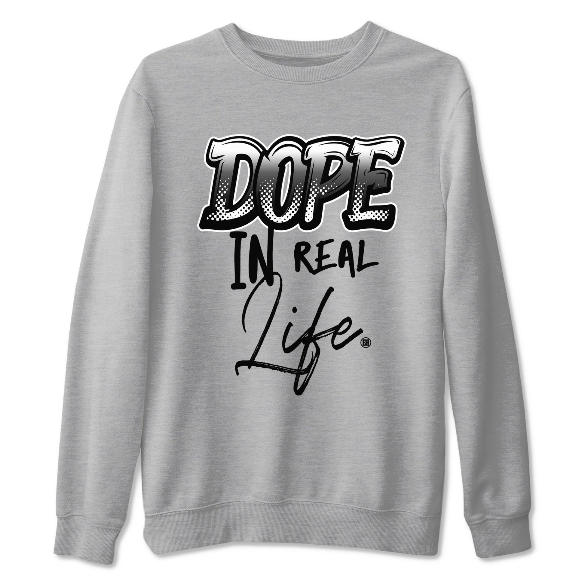 Dope In Real Life Sneaker Tees - Air Jordan 4 White Thunder