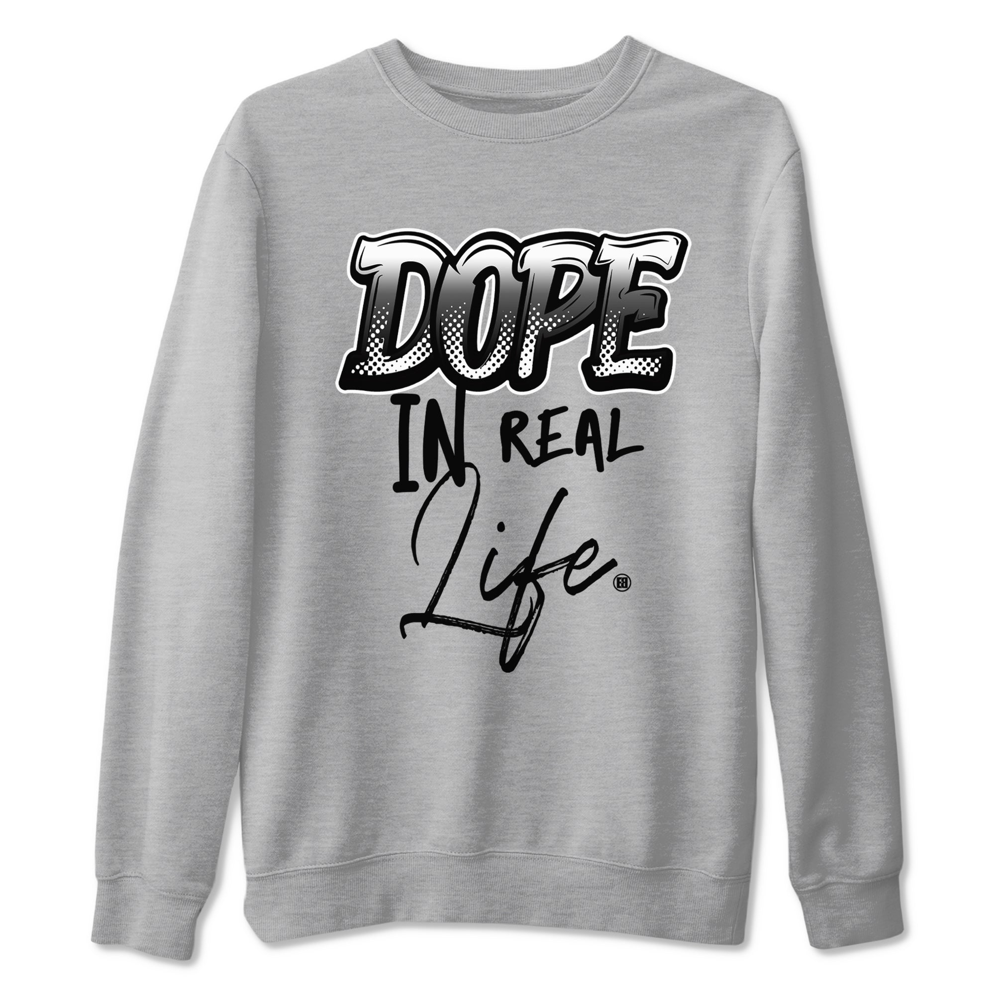 Dope In Real Life Sneaker Tees - Air Jordan 4 White Thunder