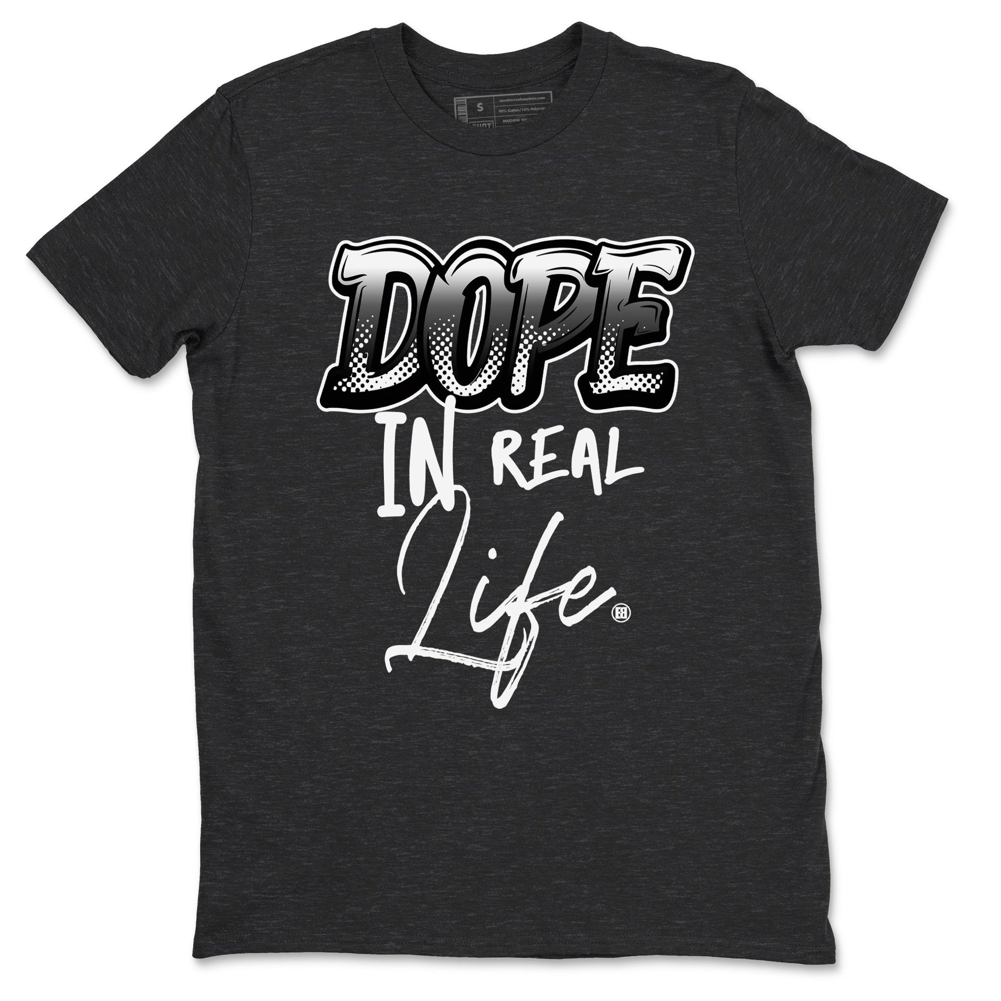 Dope In Real Life Sneaker Tees - Air Jordan 4 White Thunder